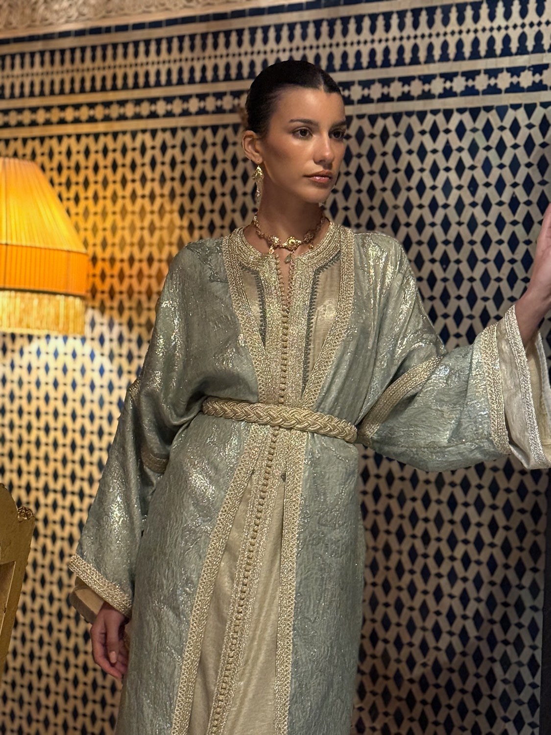 ZAHIRA TWO-PIECE KAFTAN
