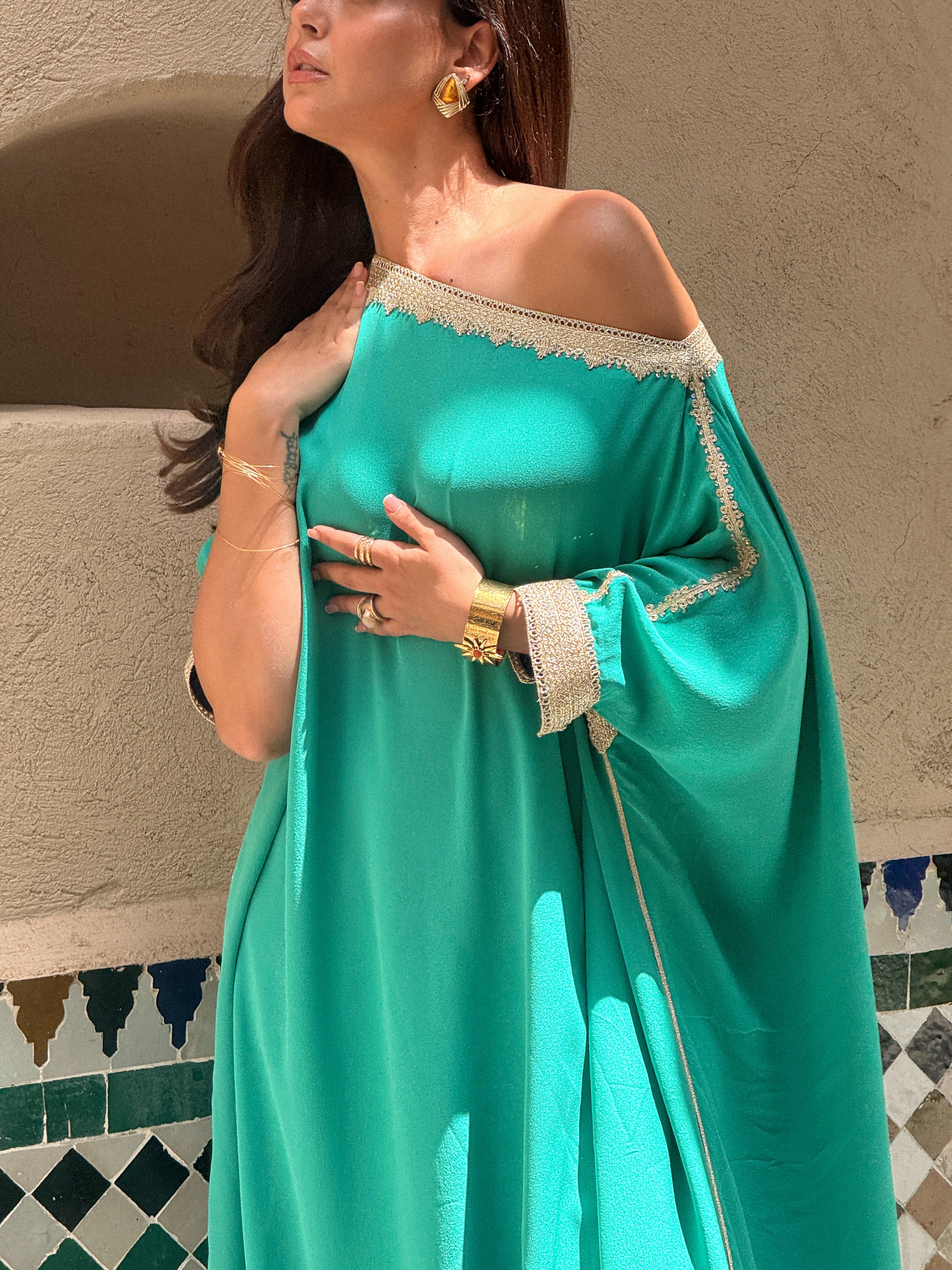 LAMIA SILK KAFTAN