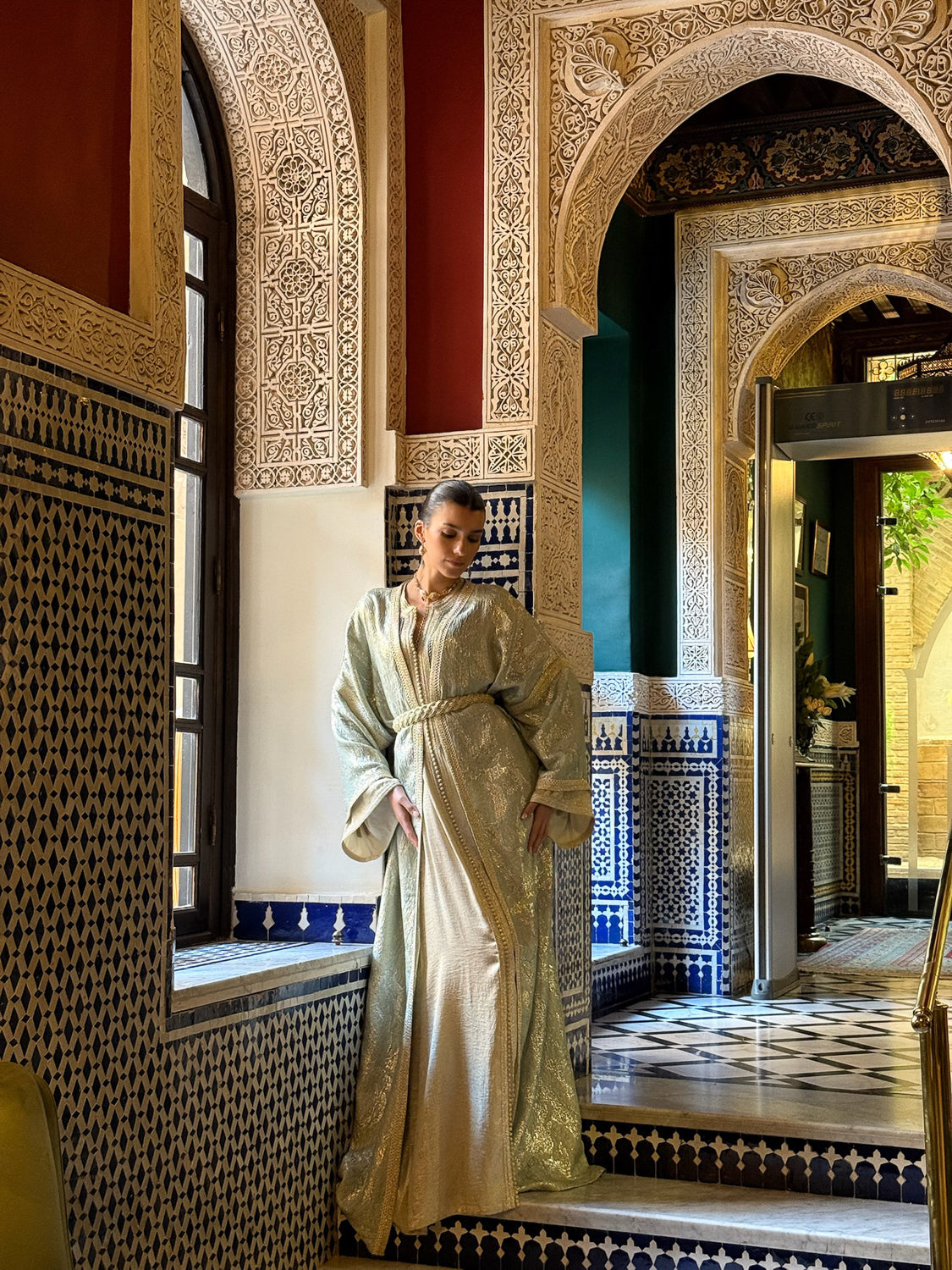 ZAHIRA TWO-PIECE KAFTAN