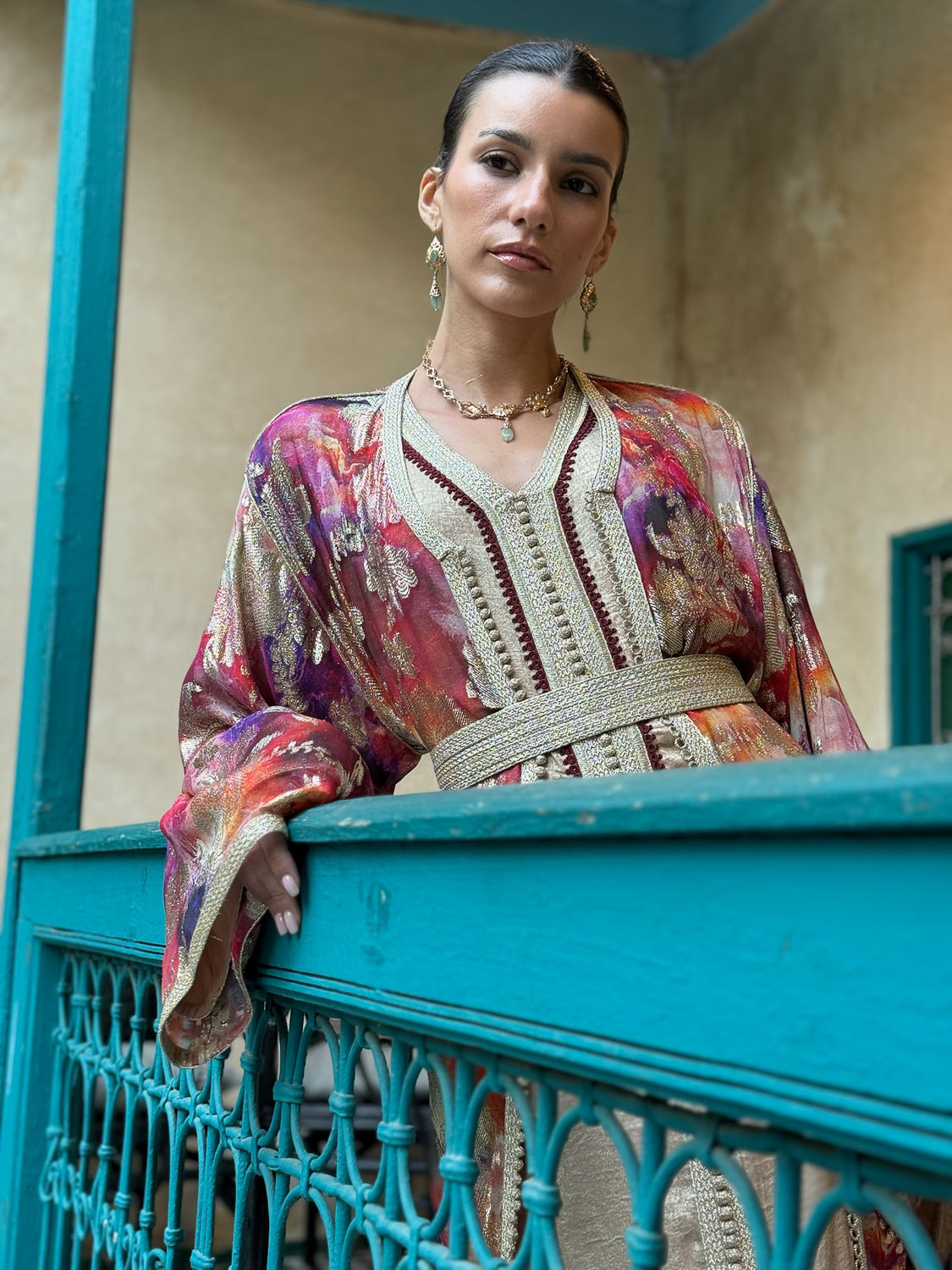 NAYRAH TWO-PIECE KAFTAN