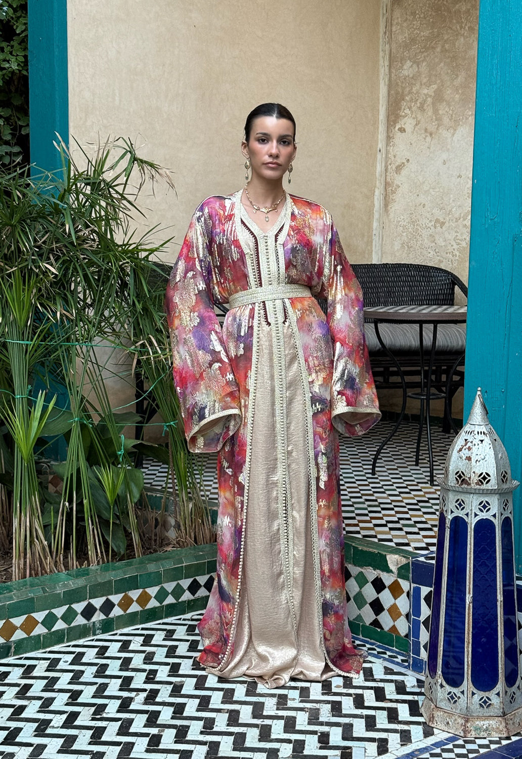 NAYRAH TWO-PIECE KAFTAN