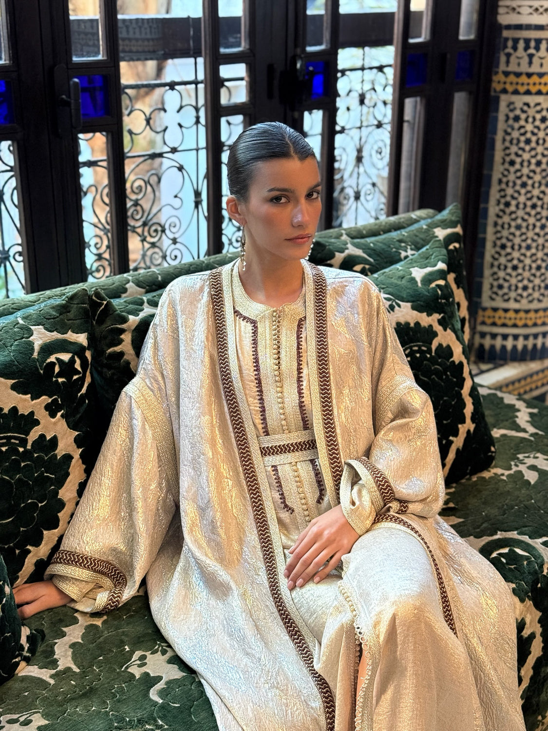 LAMEES TWO-PIECE KAFRAN