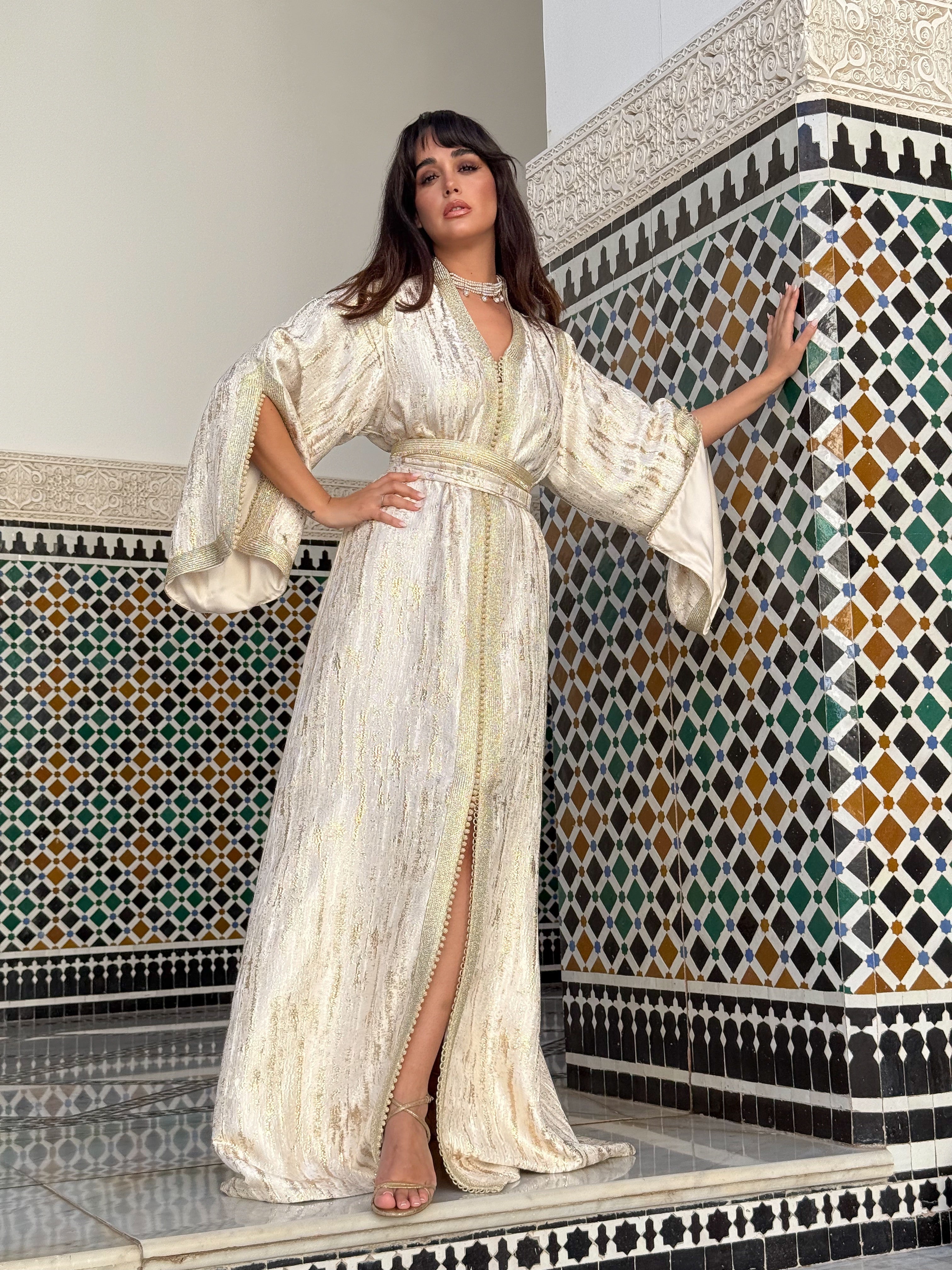 MAY BROCADE KAFTAN