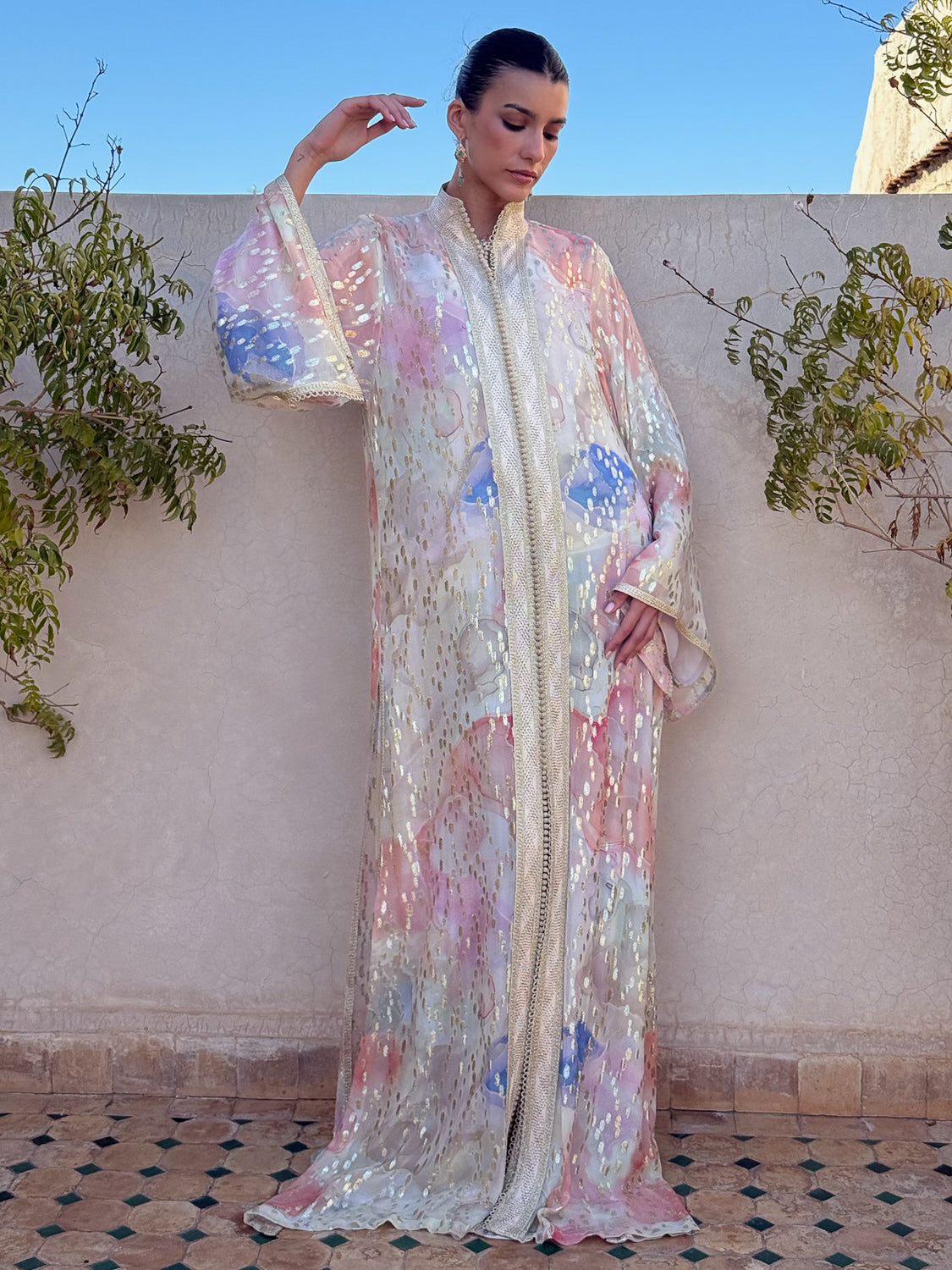 ASEELA TWO-PIECE KAFTAN