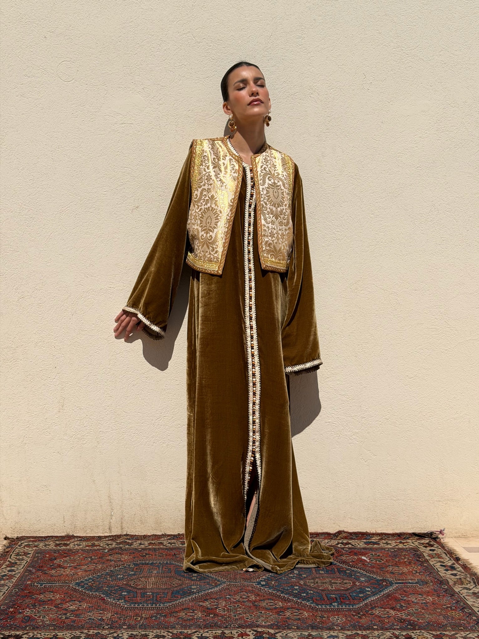 AMIRA TWO-PIECE KAFTAN & GILET