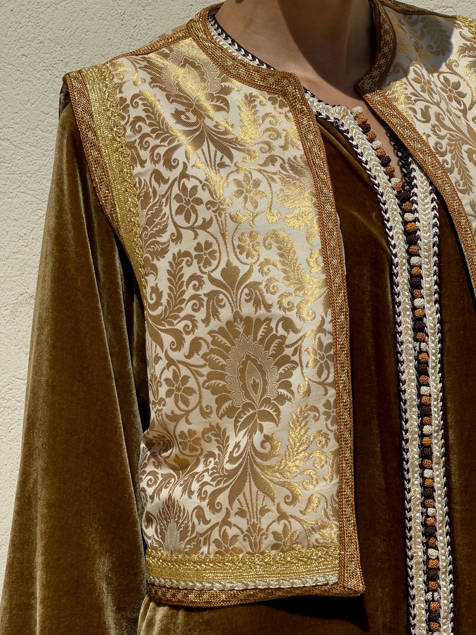 AMIRA TWO-PIECE KAFTAN & GILET