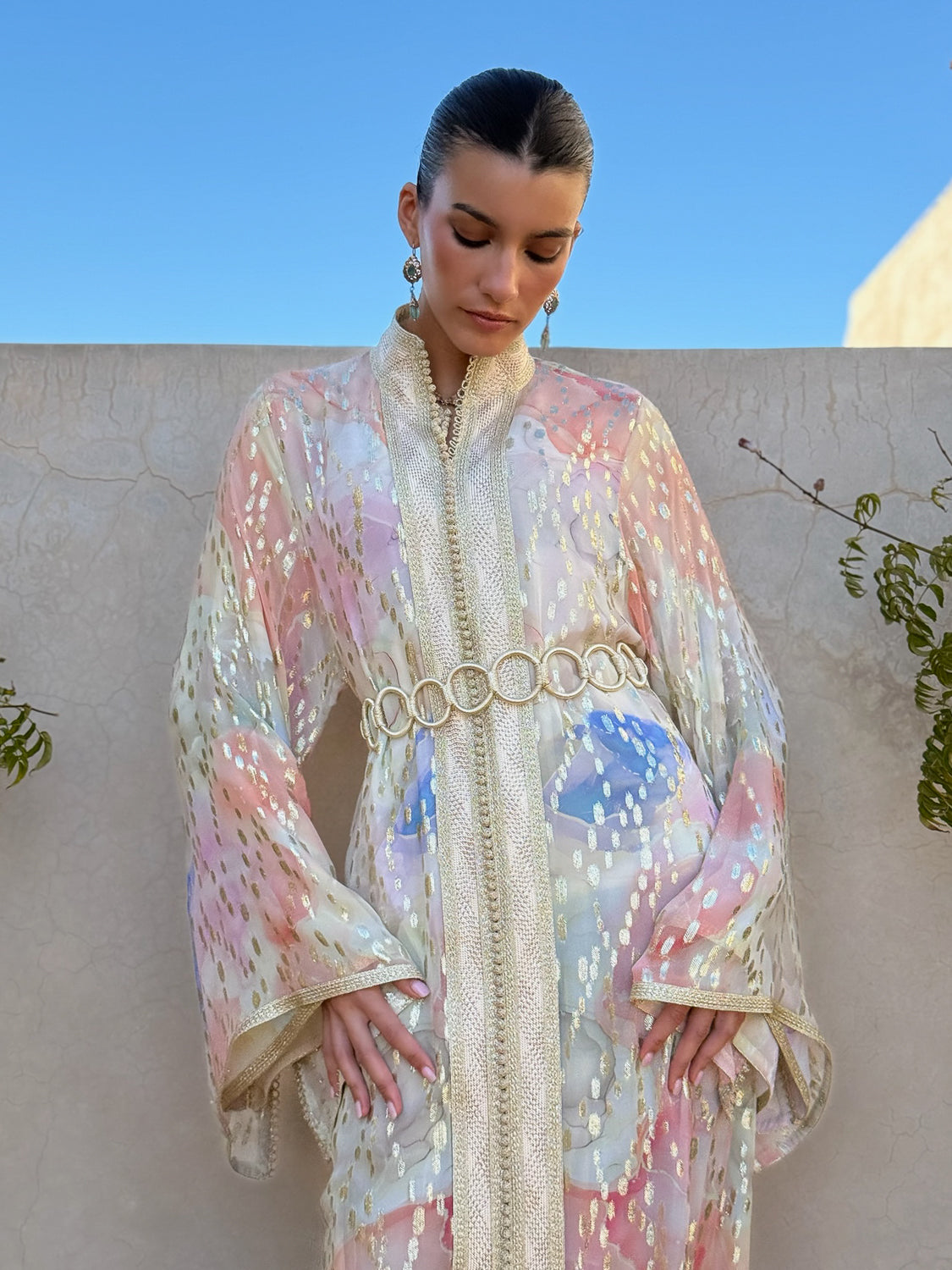 ASEELA TWO-PIECE KAFTAN