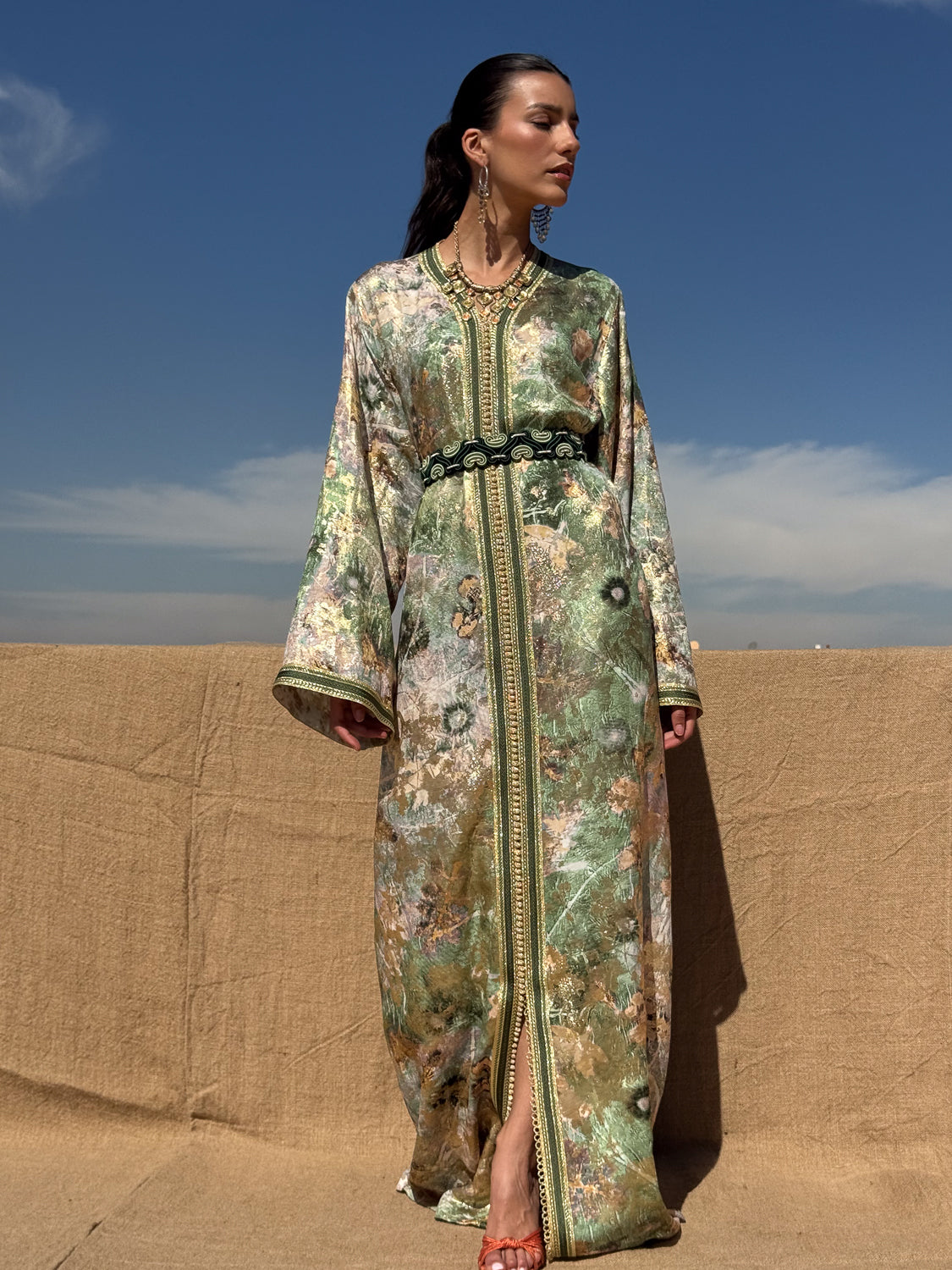 MUSLIMA SILK KAFTAN