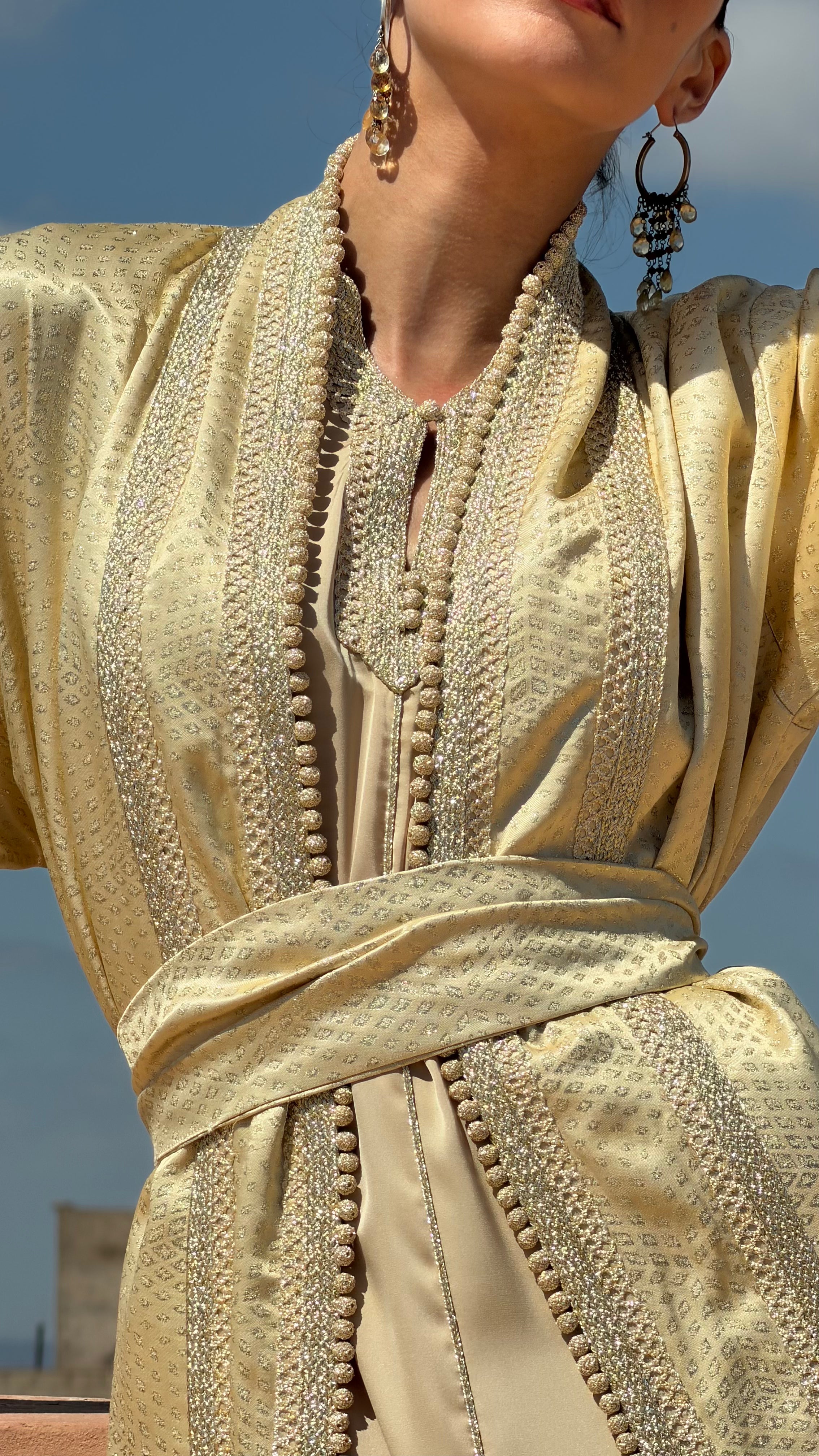 ZAYNA TWO-PIECE KAFTAN & KIMONO