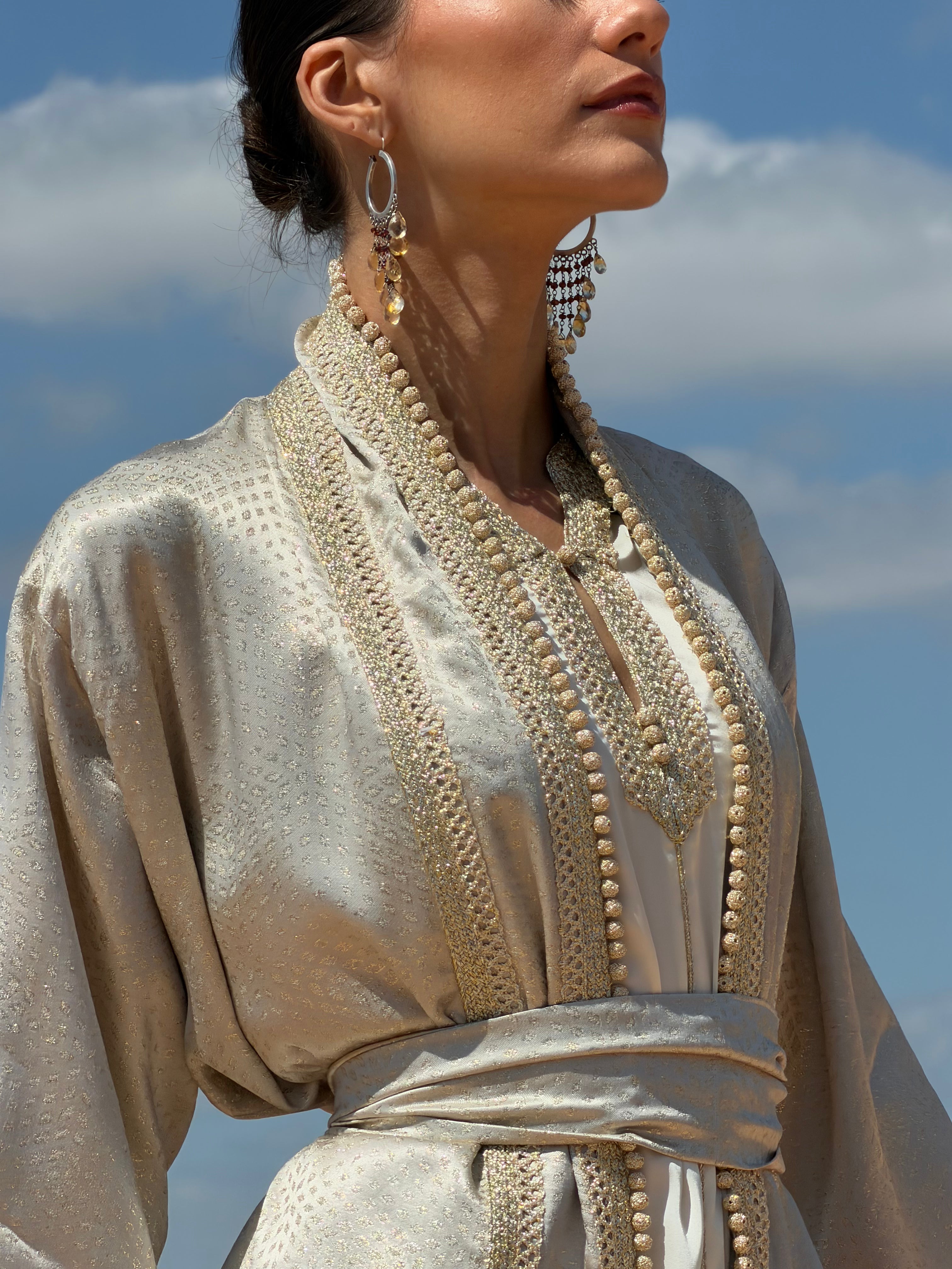NASSIMA TWO-PIECE KAFTAN & KIMONO