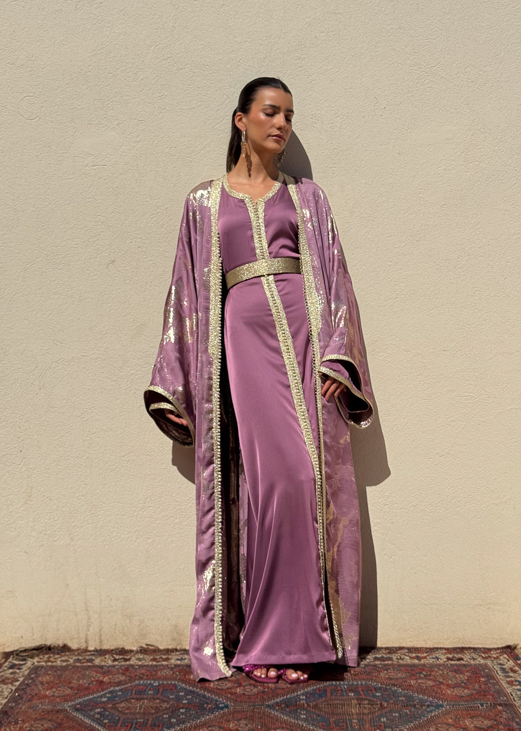 LOUNA TWO-PIECE KAFTAN SET