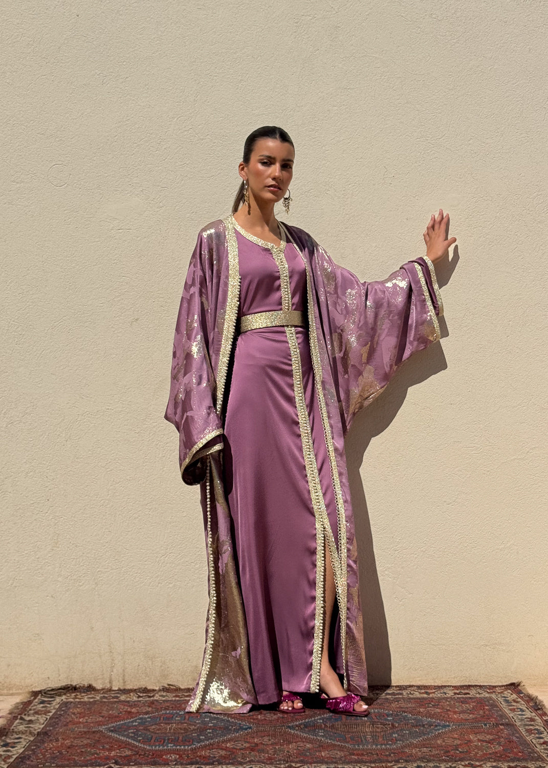 LOUNA TWO-PIECE KAFTAN SET