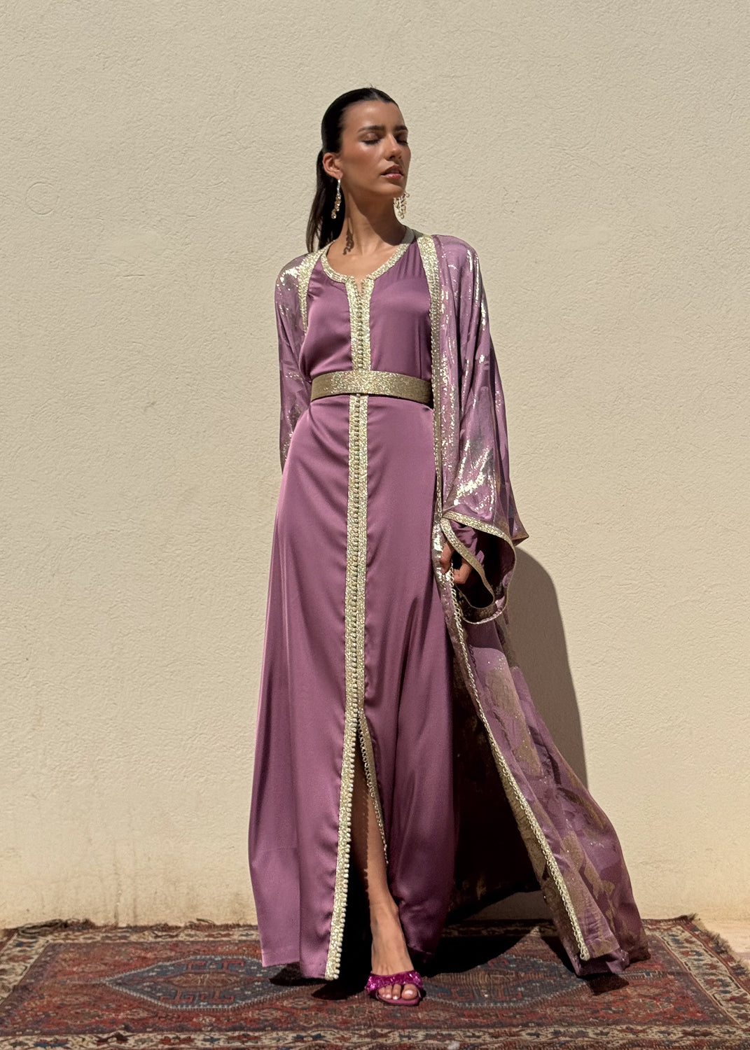 LOUNA TWO-PIECE KAFTAN SET