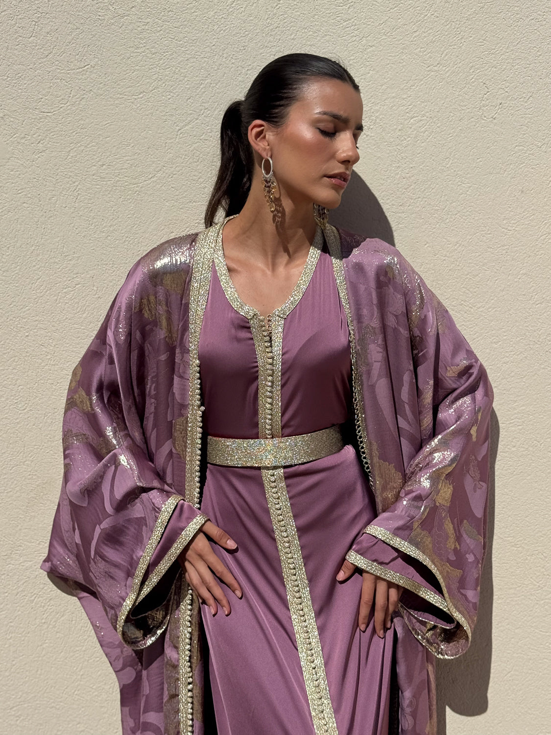 LOUNA TWO-PIECE KAFTAN SET