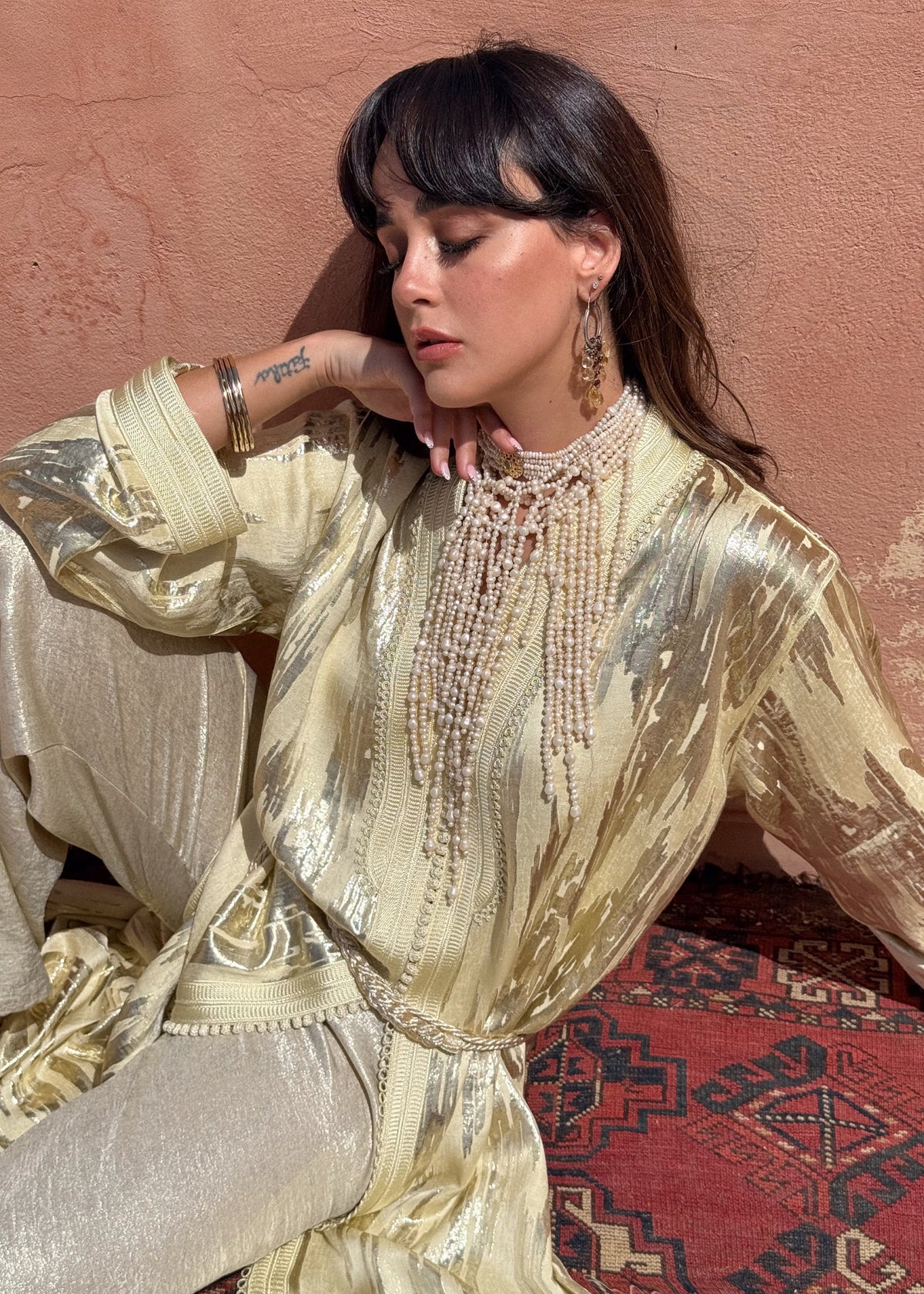 Salwa Two-Piece Set by Moroccan Touch