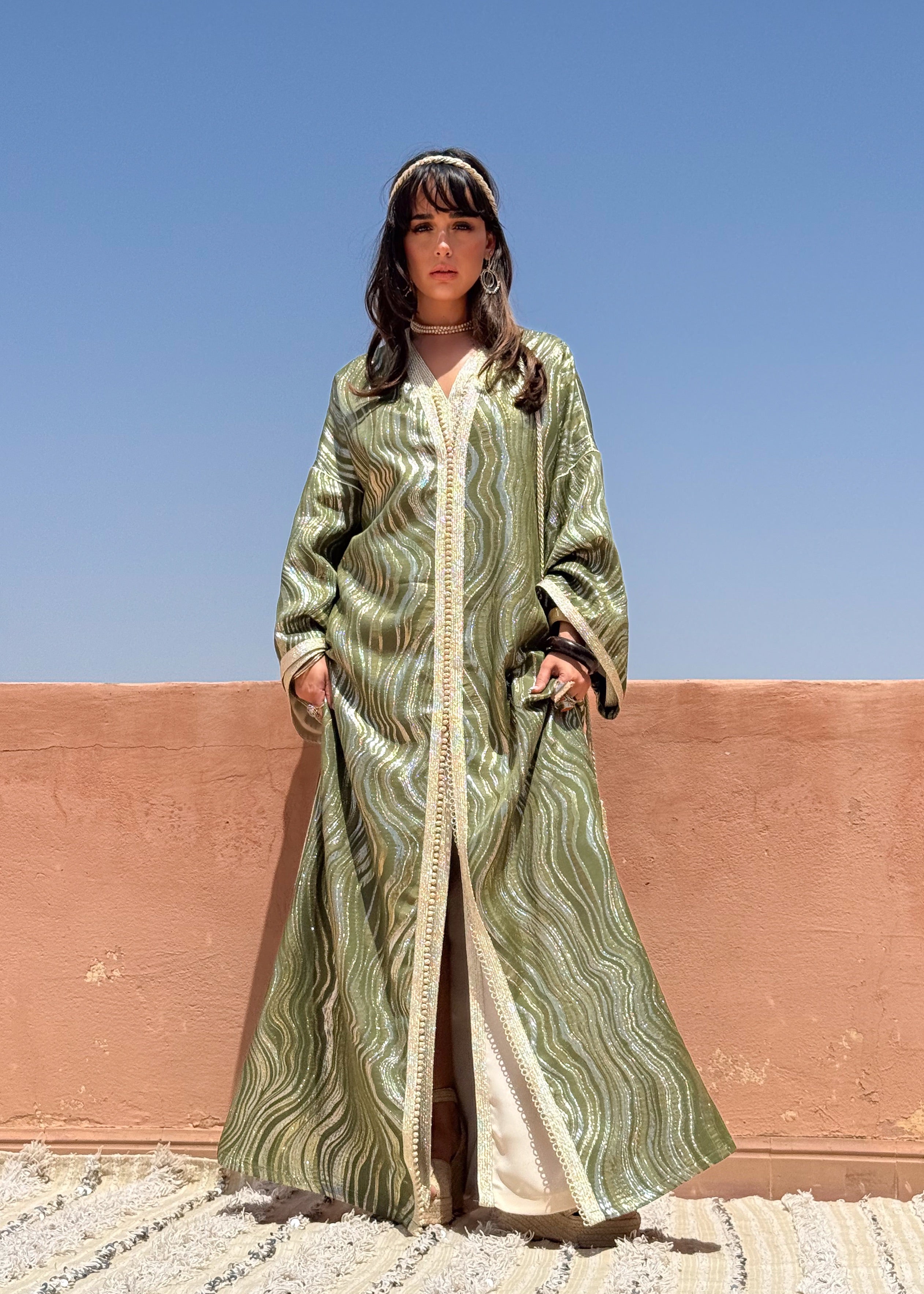 NAJAT TWO-PIECE KAFTAN