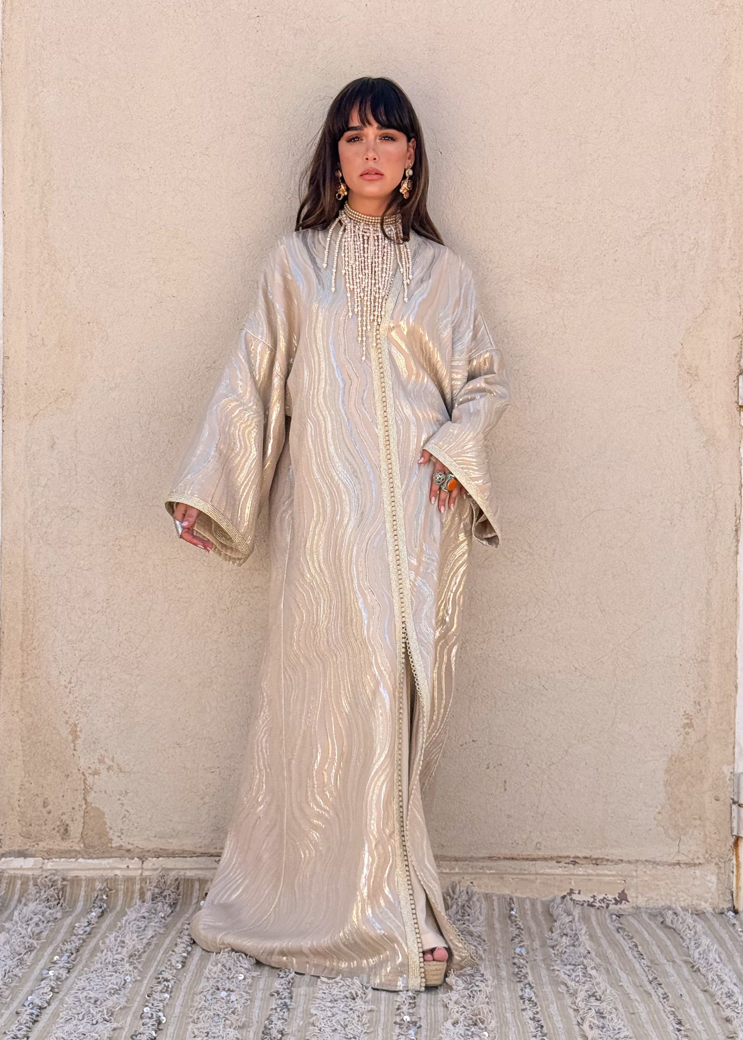 RAHA TWO-PIECE KAFTAN