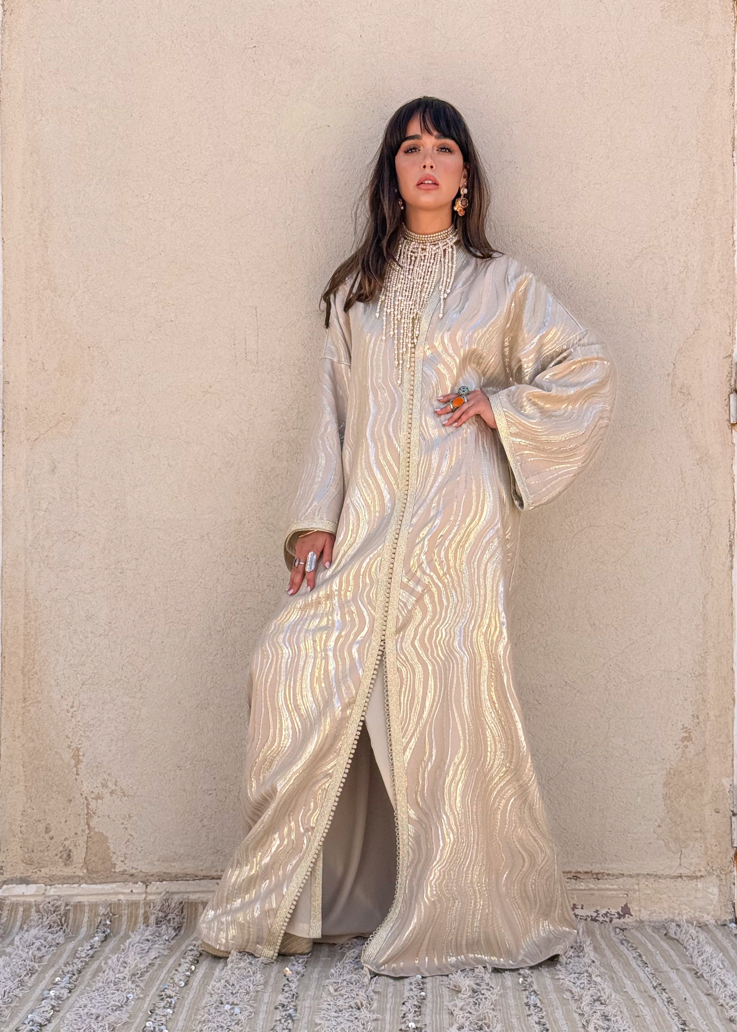 RAHA TWO-PIECE KAFTAN