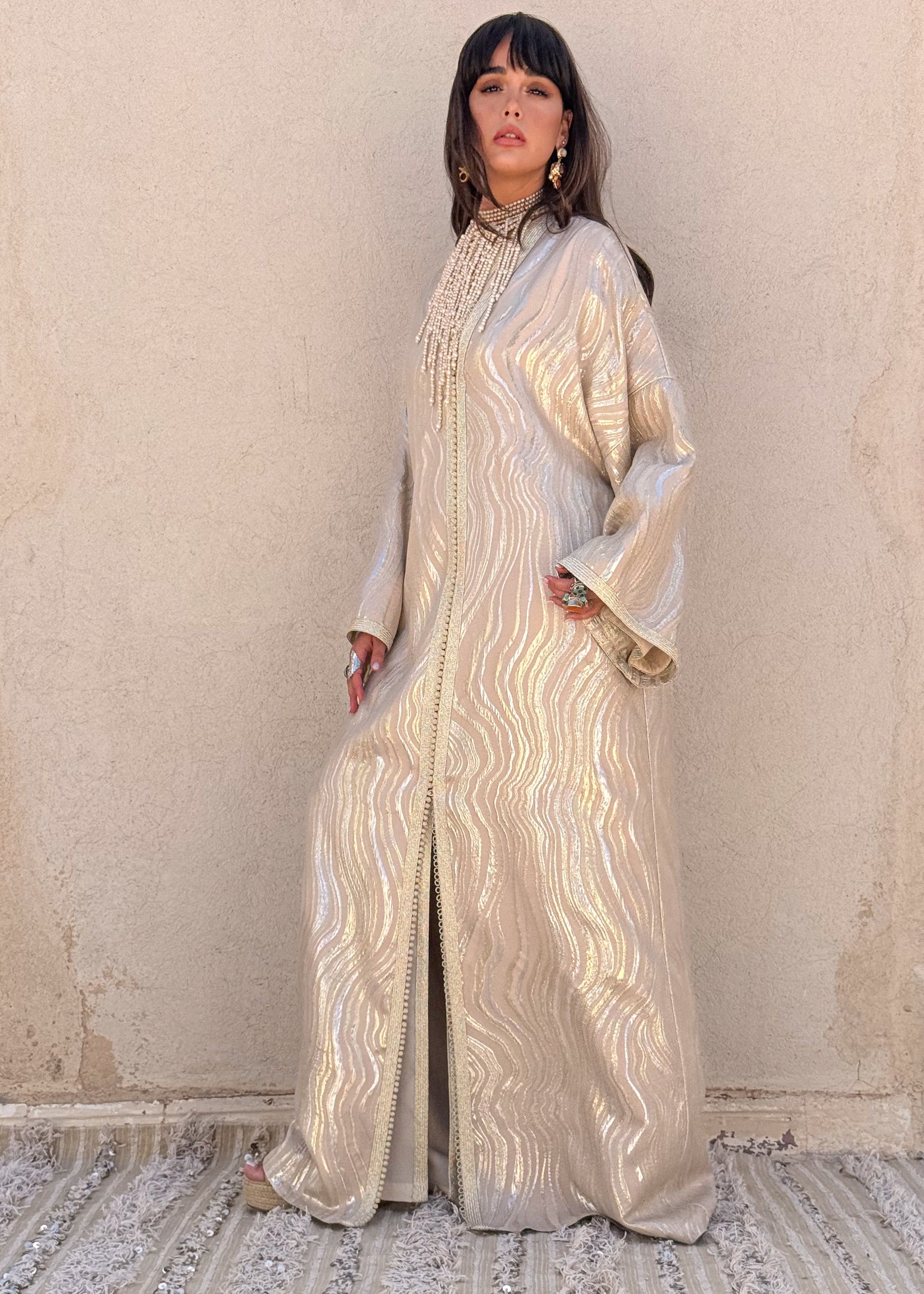 RAHA TWO-PIECE KAFTAN