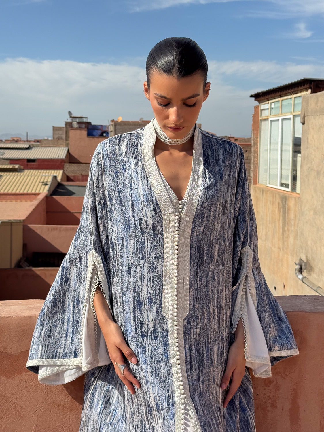 FATIHA TWO-PIECE KAFTAN