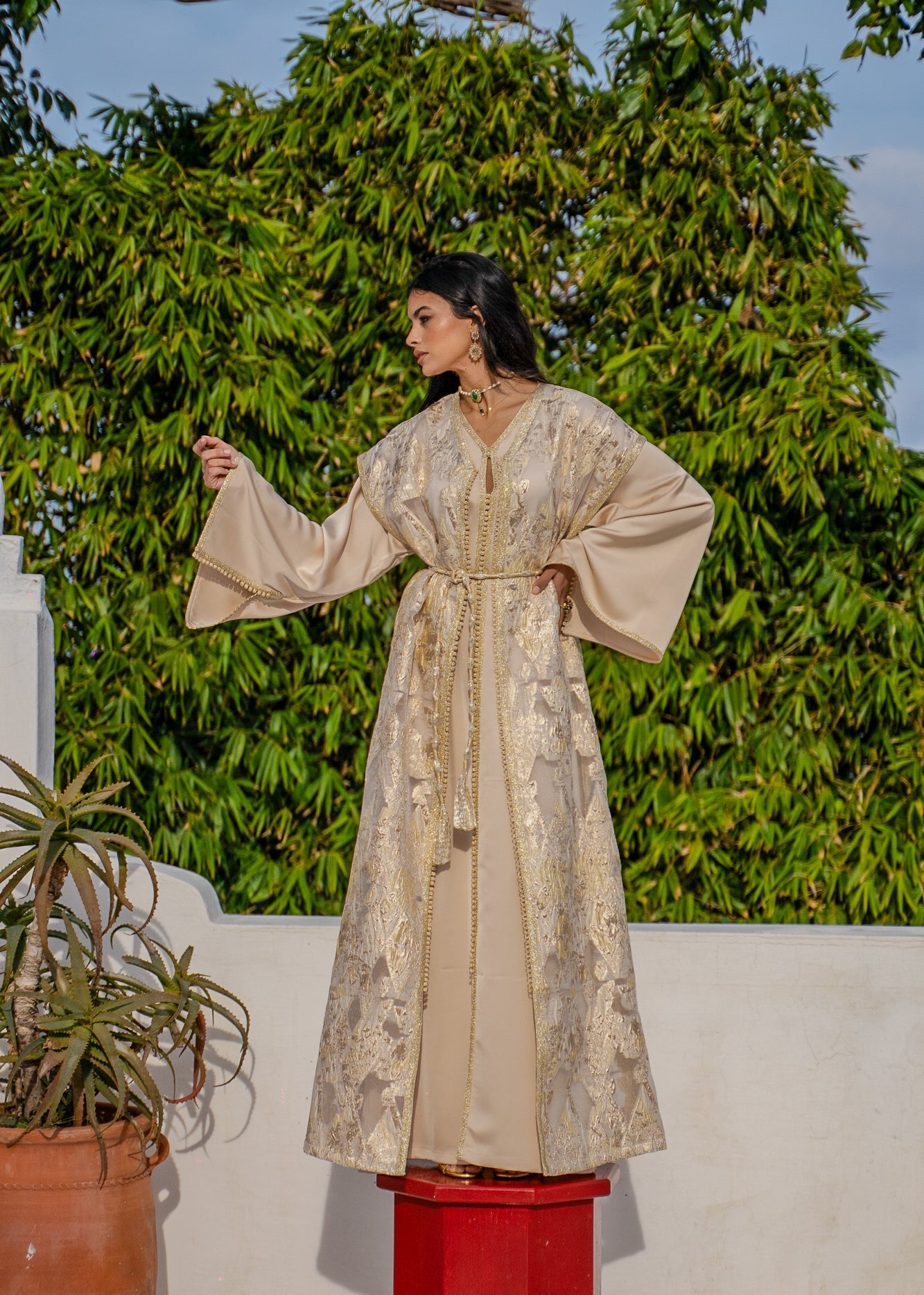 TIZIRI KAFTAN MATCHING SET