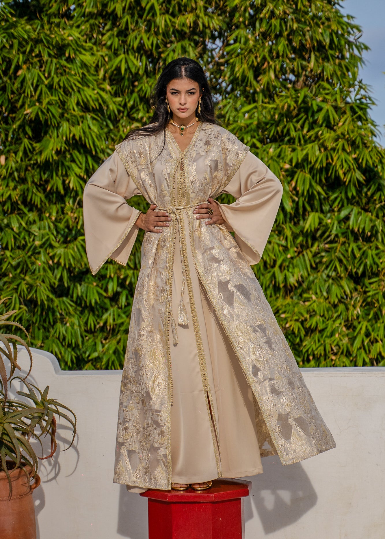 TIZIRI KAFTAN MATCHING SET