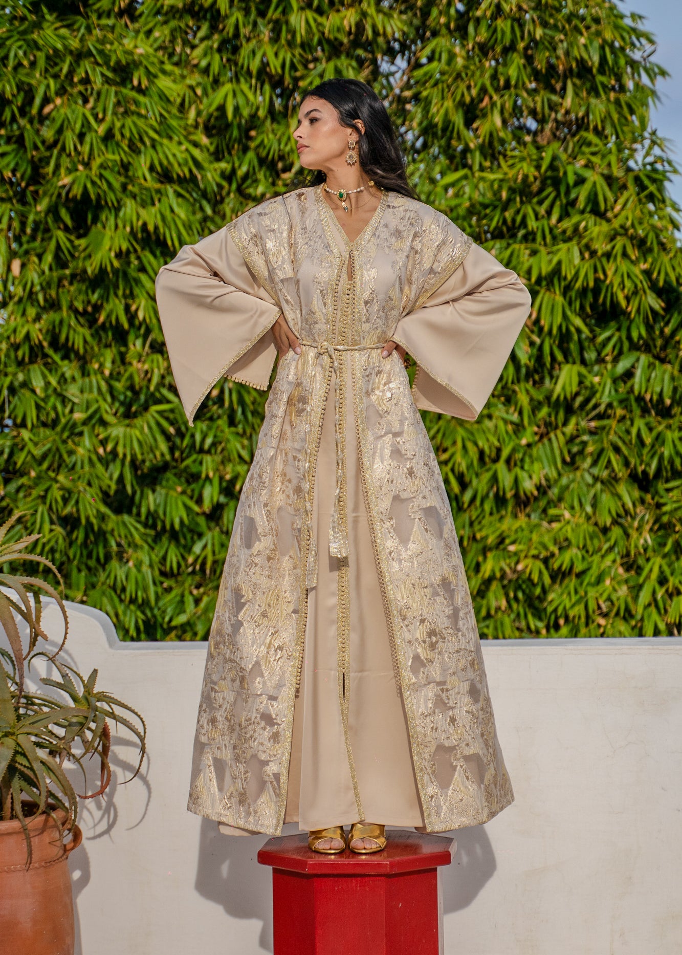 TIZIRI KAFTAN MATCHING SET