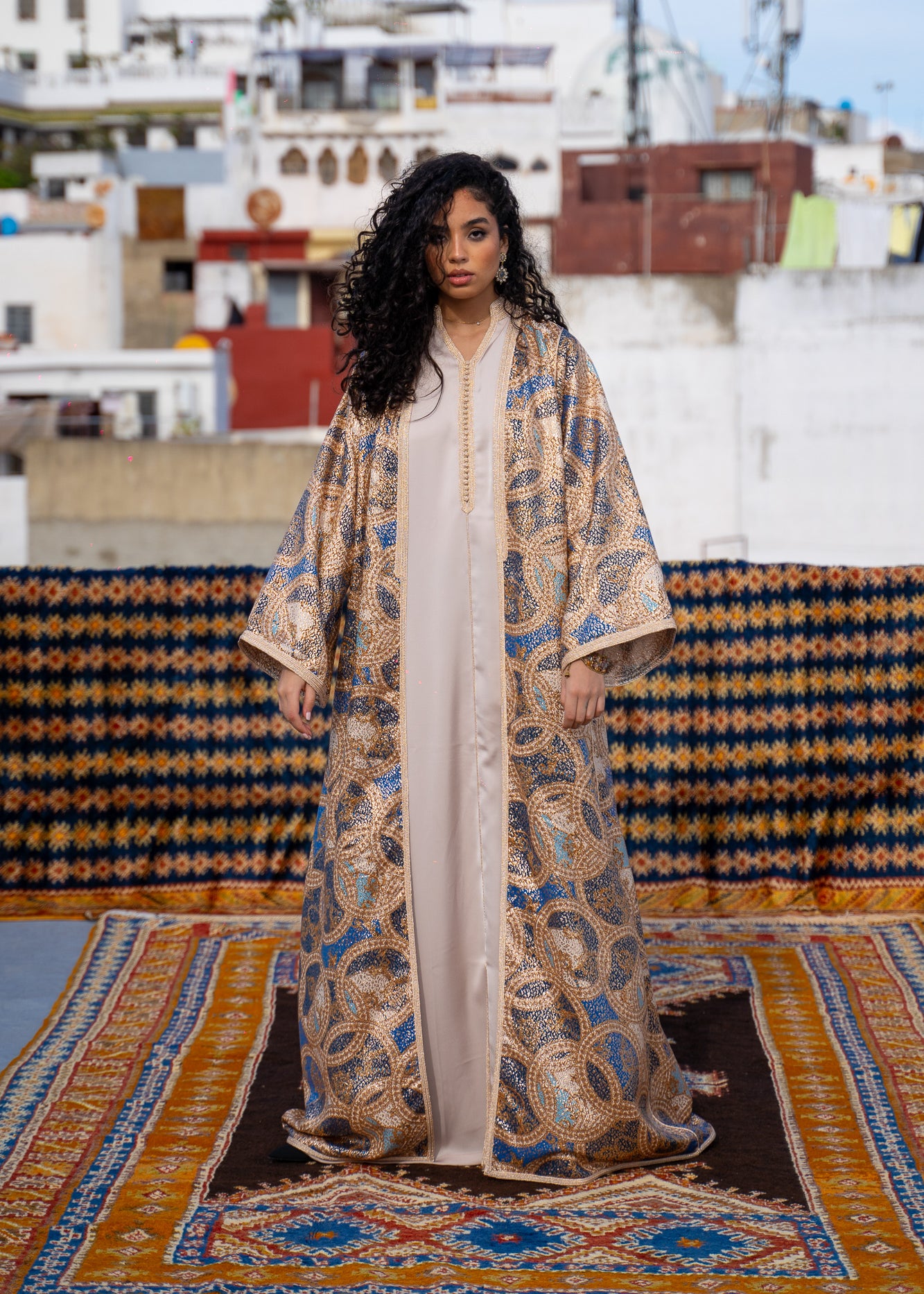 FERIEL KAFTAN MATCHING SET