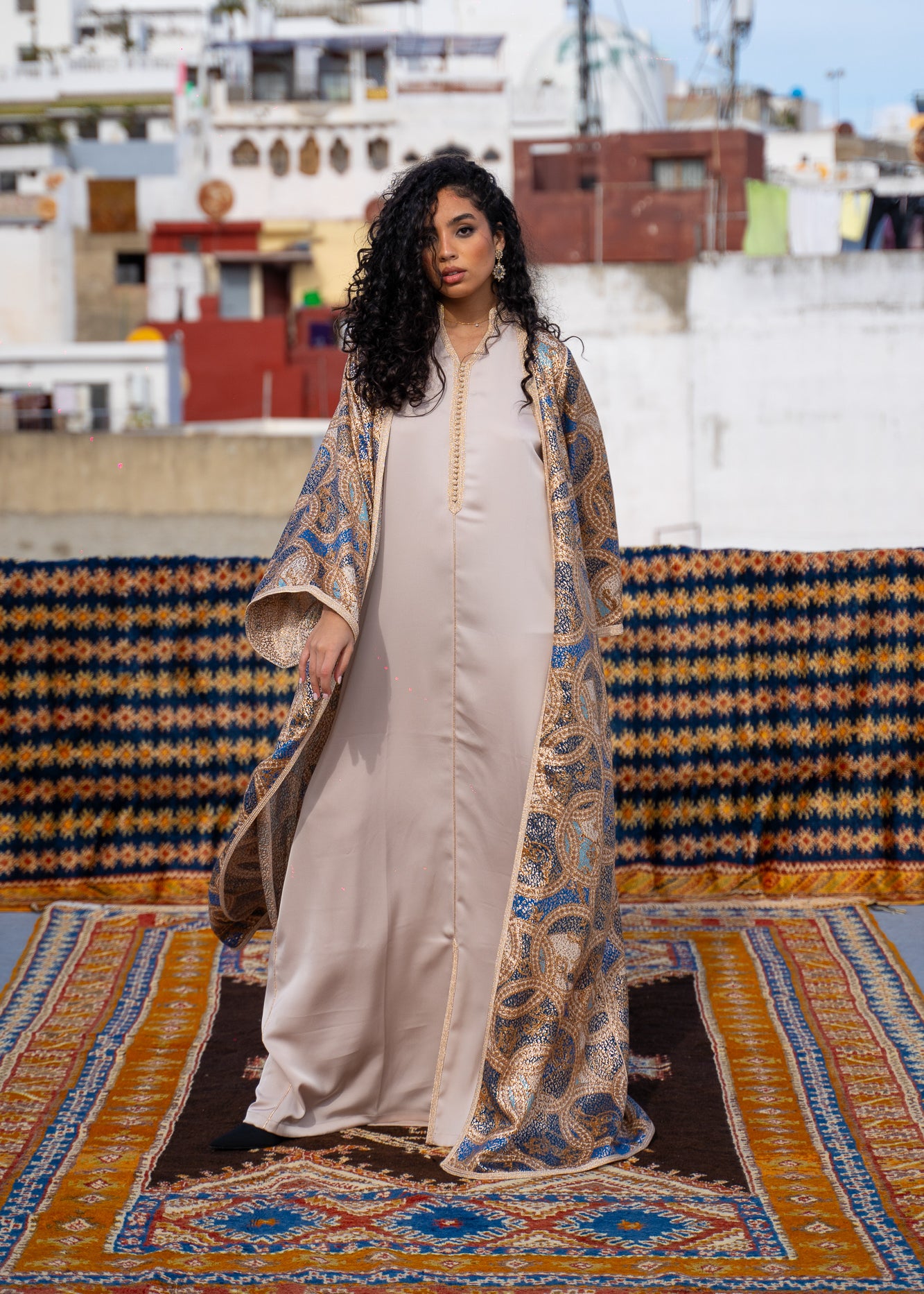 FERIEL KAFTAN MATCHING SET