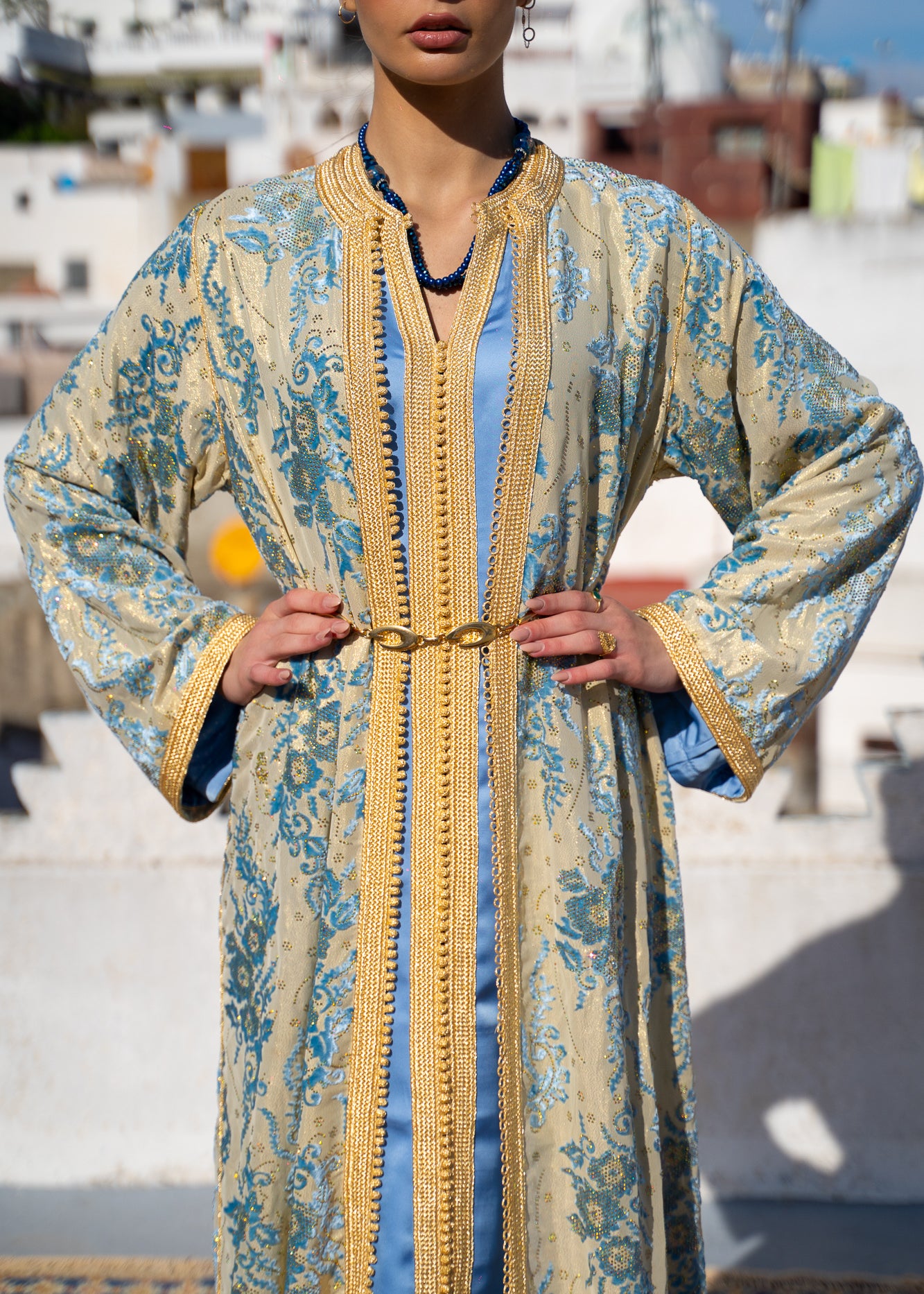 SOUMAYA KAFTAN MATCHING SET