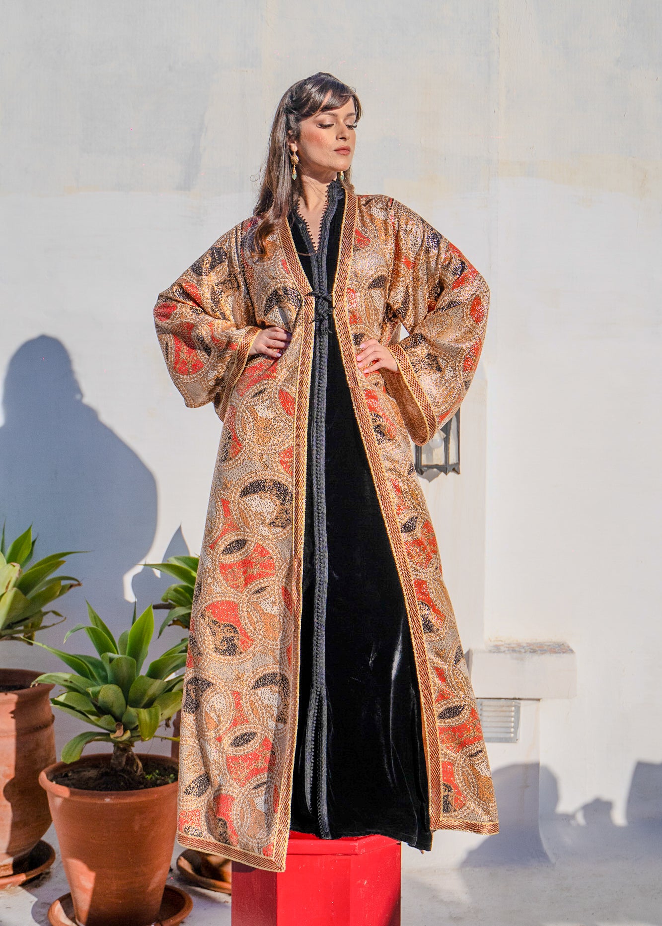 AYLANA KAFTAN MATCHING SET