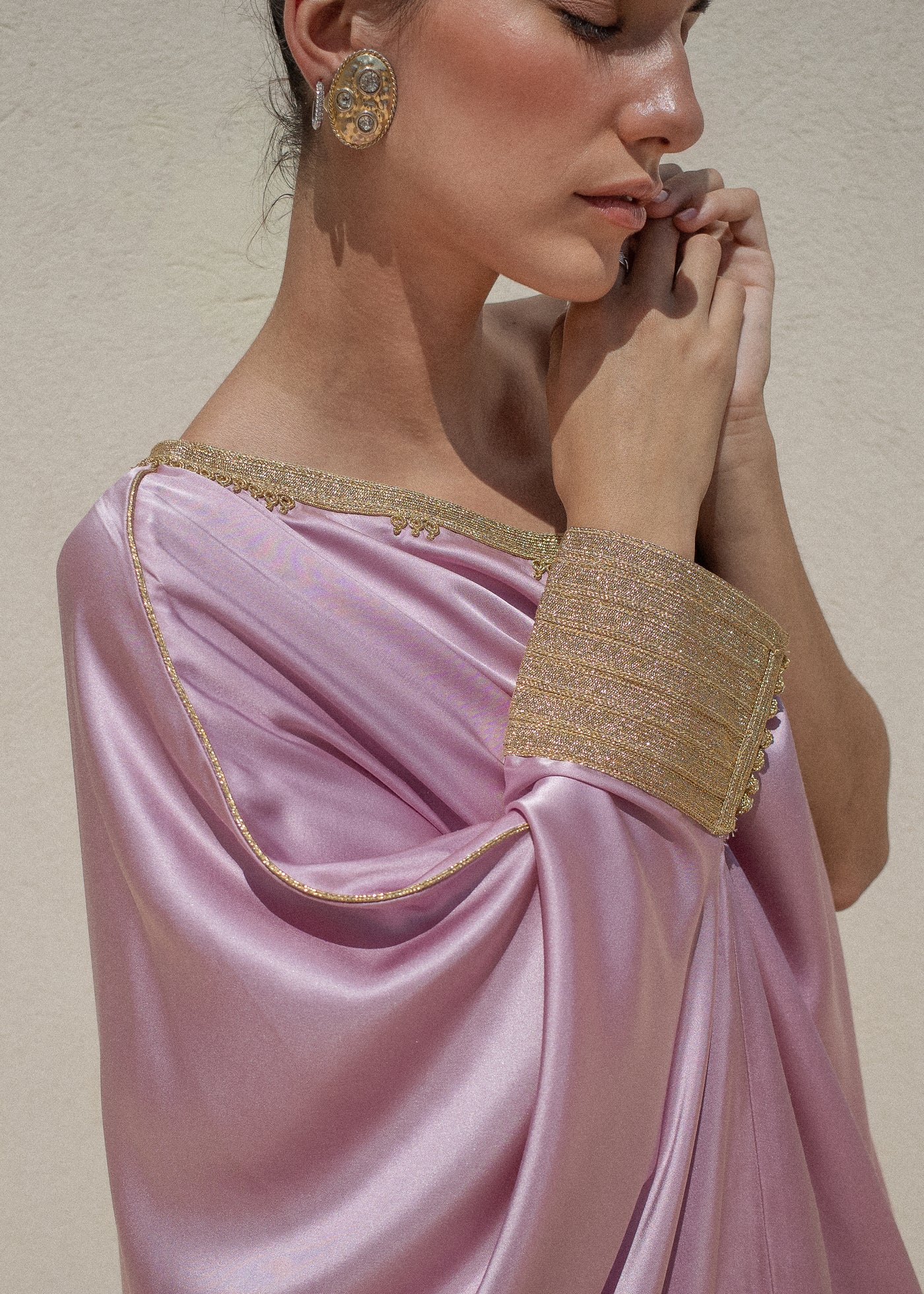 NESMA SILK KAFTAN