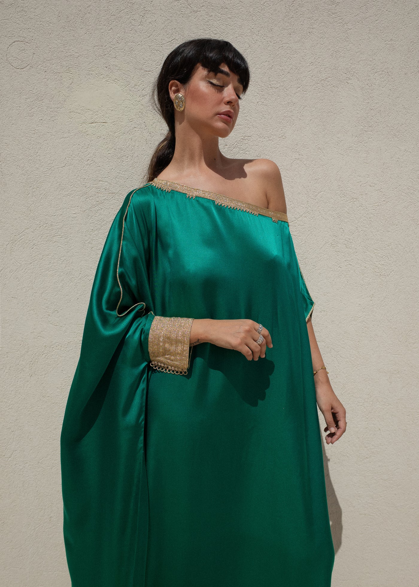 NESMA SILK KAFTAN