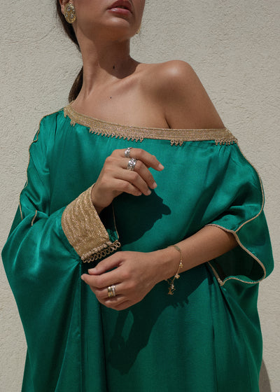 NESMA SILK KAFTAN