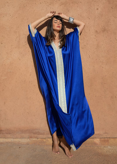 AJMAL SILK KAFTAN
