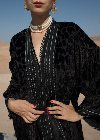 RANA SILK 2 PIECES KAFTAN