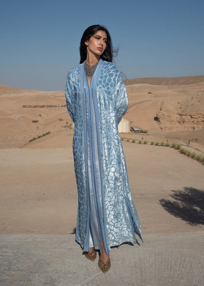 RANA SILK 2 PIECES KAFTAN