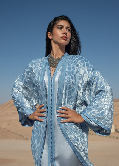 RANA SILK 2 PIECES KAFTAN
