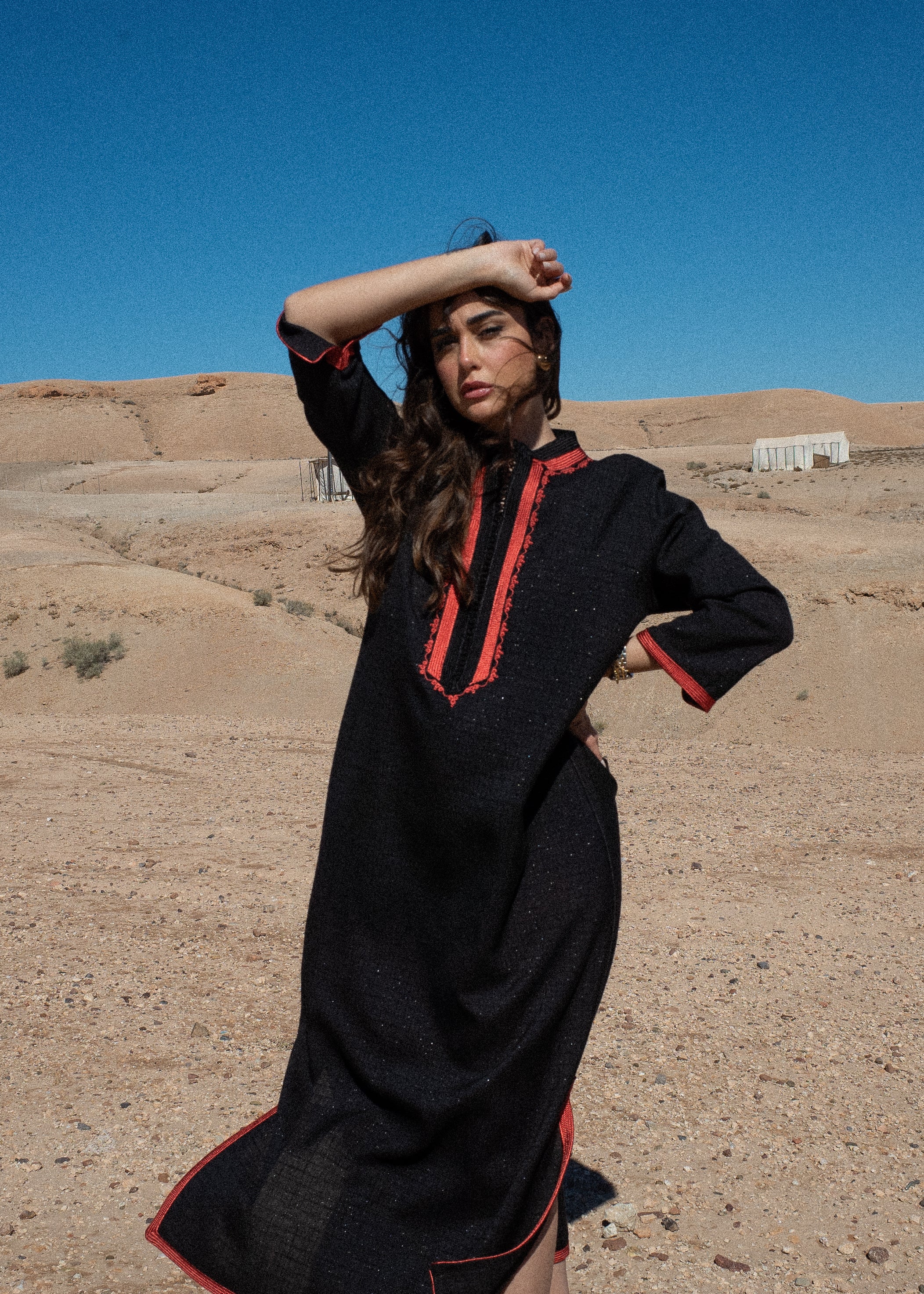 HAIFA LINEN KAFTAN