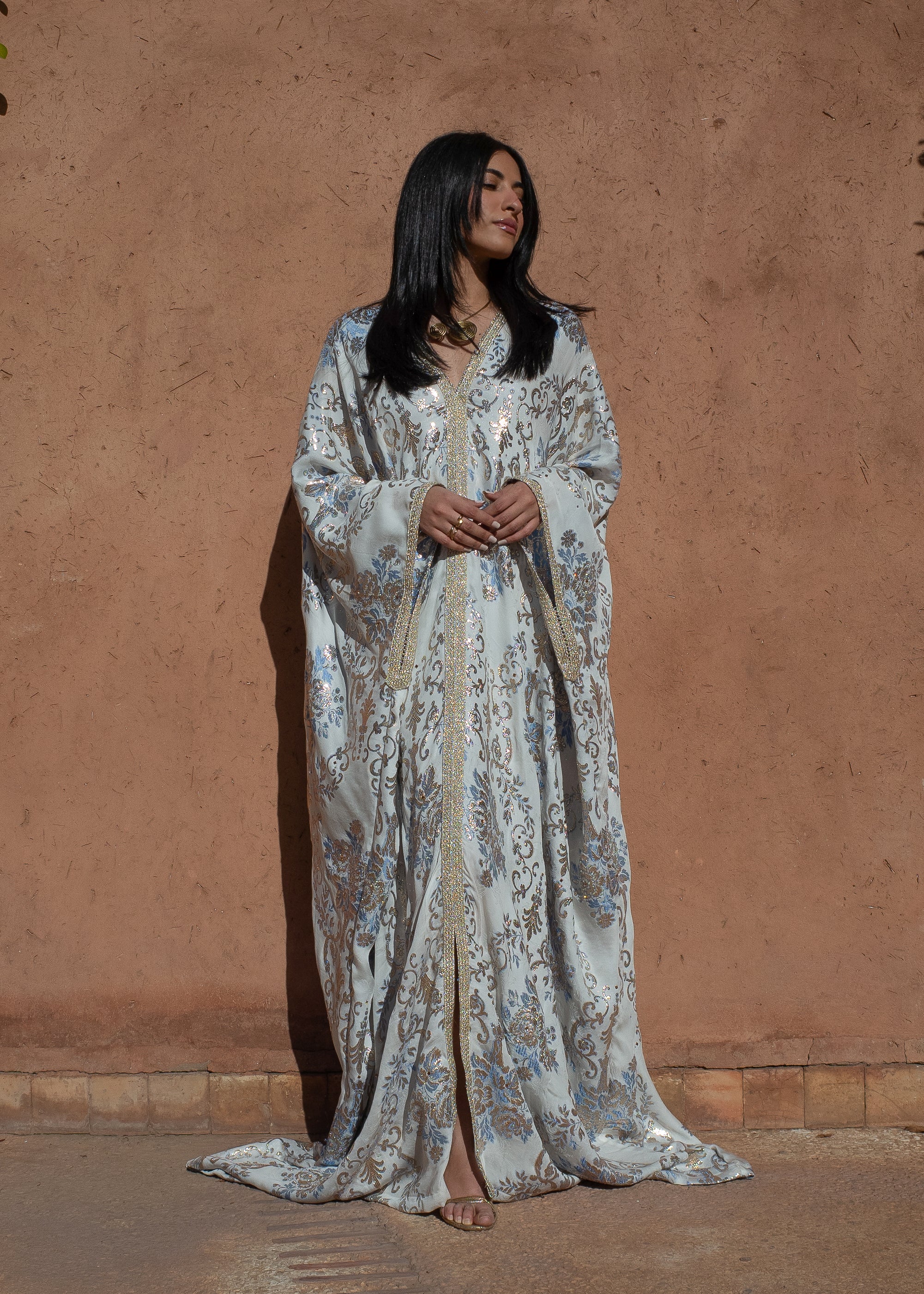 ADAMA SILK KAFTAN / UNIQUE PIECE