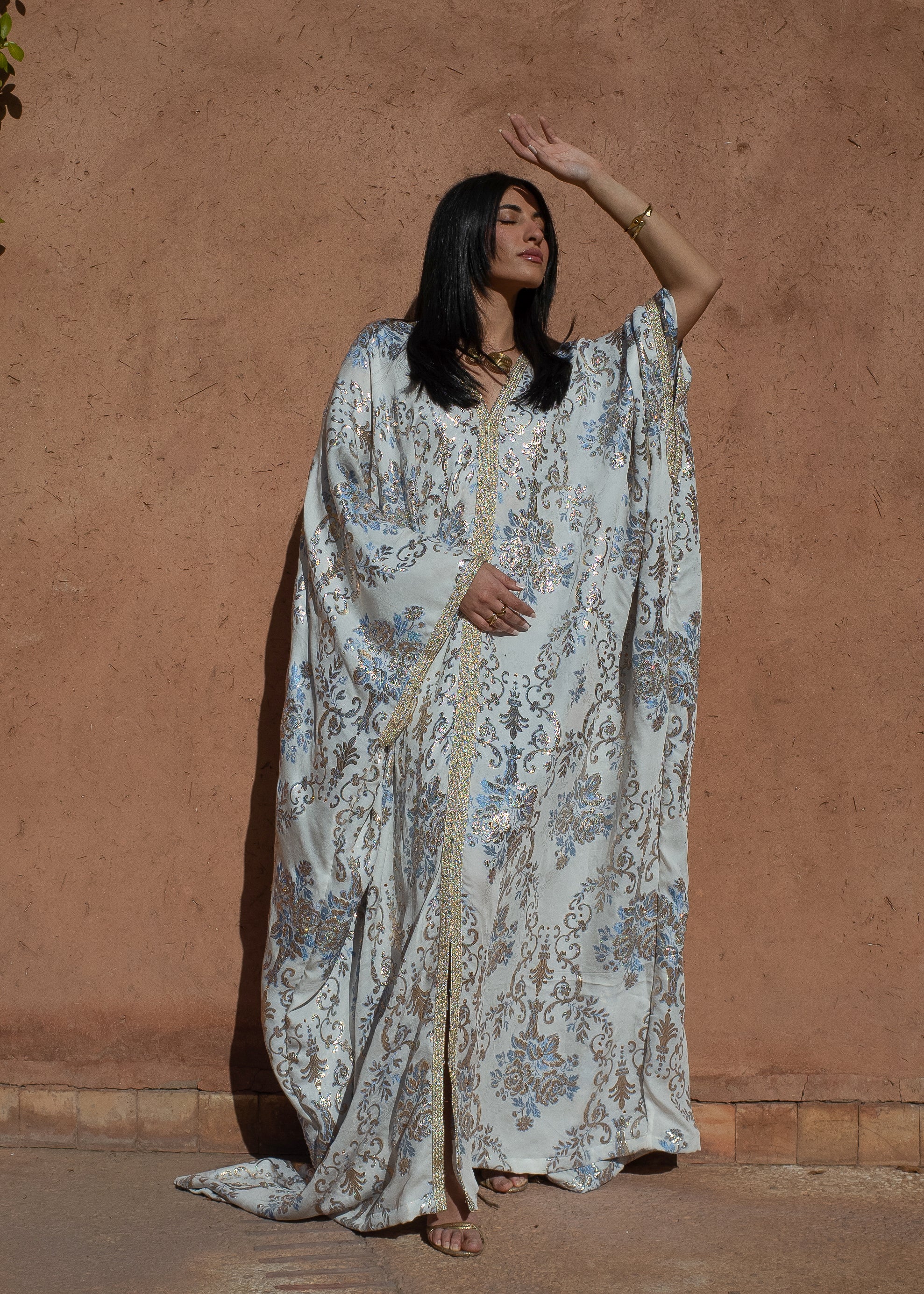 ADAMA SILK KAFTAN / UNIQUE PIECE