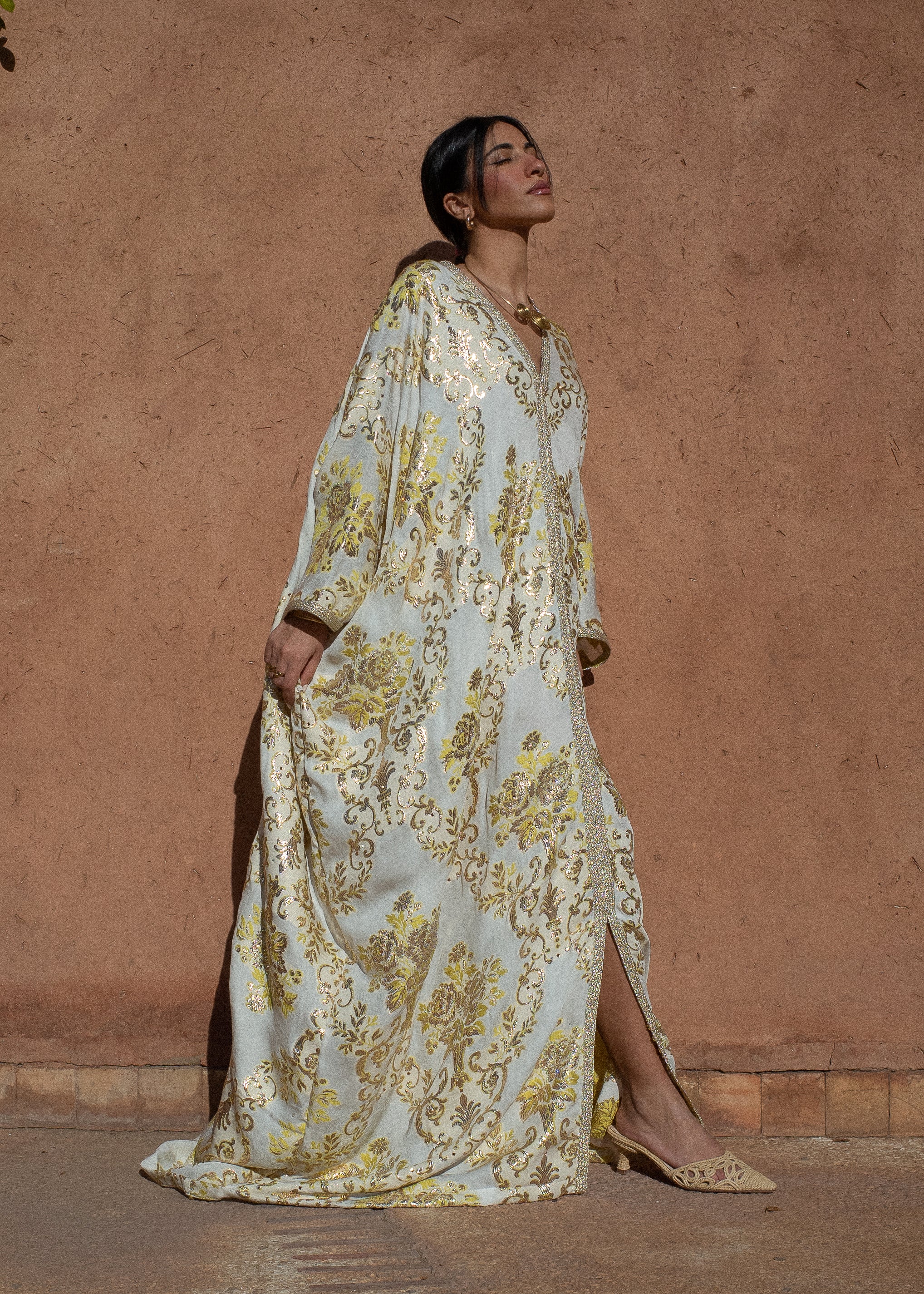 ADAMA SILK KAFTAN / UNIQUE PIECE