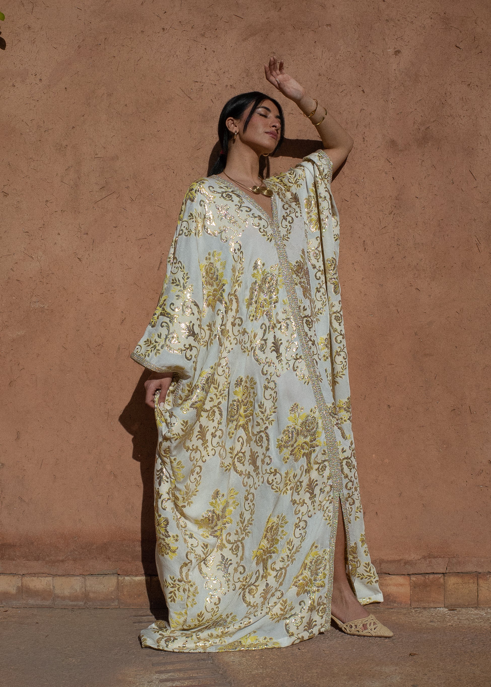 ADAMA SILK KAFTAN / UNIQUE PIECE