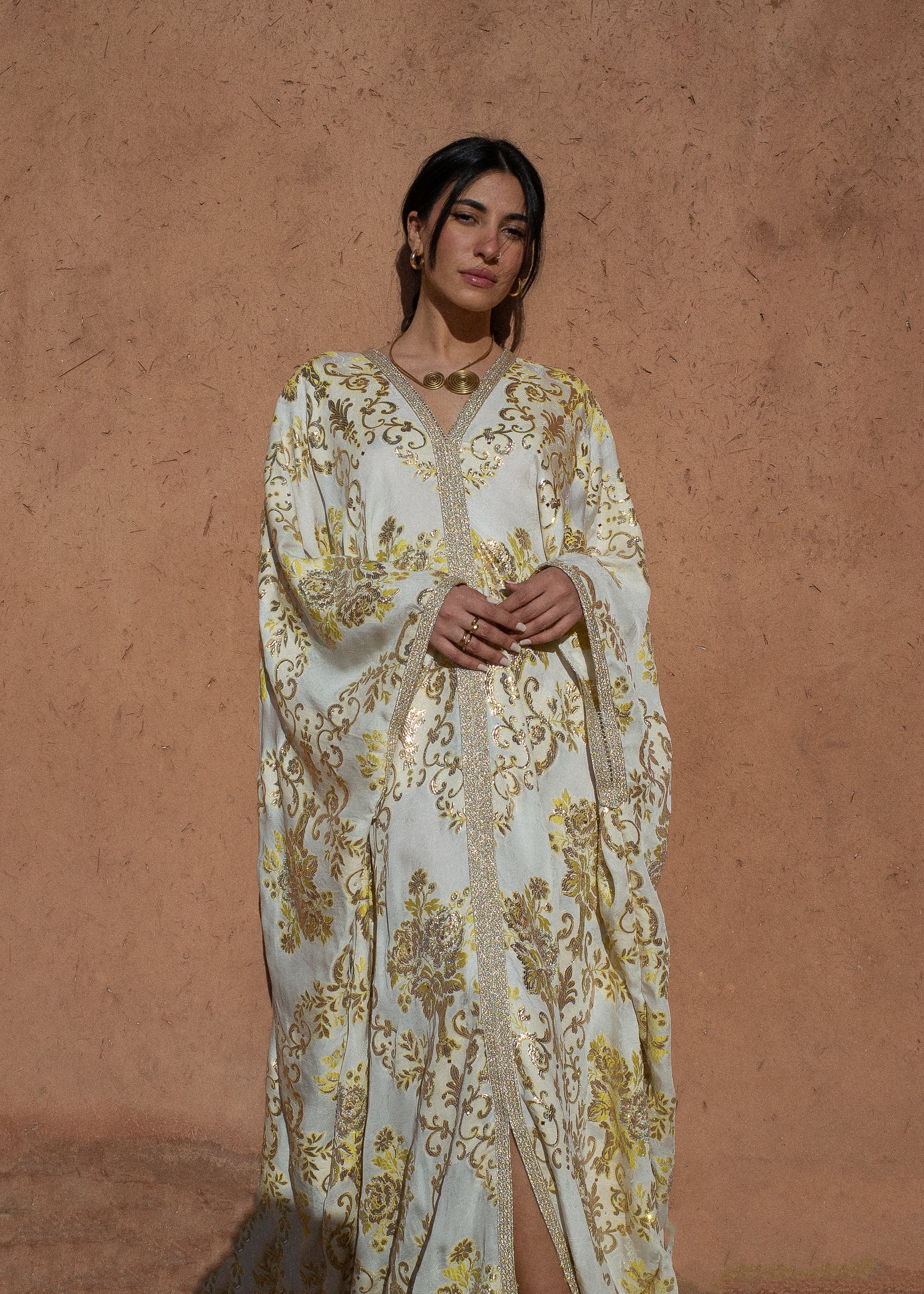 ADAMA SILK KAFTAN / UNIQUE PIECE