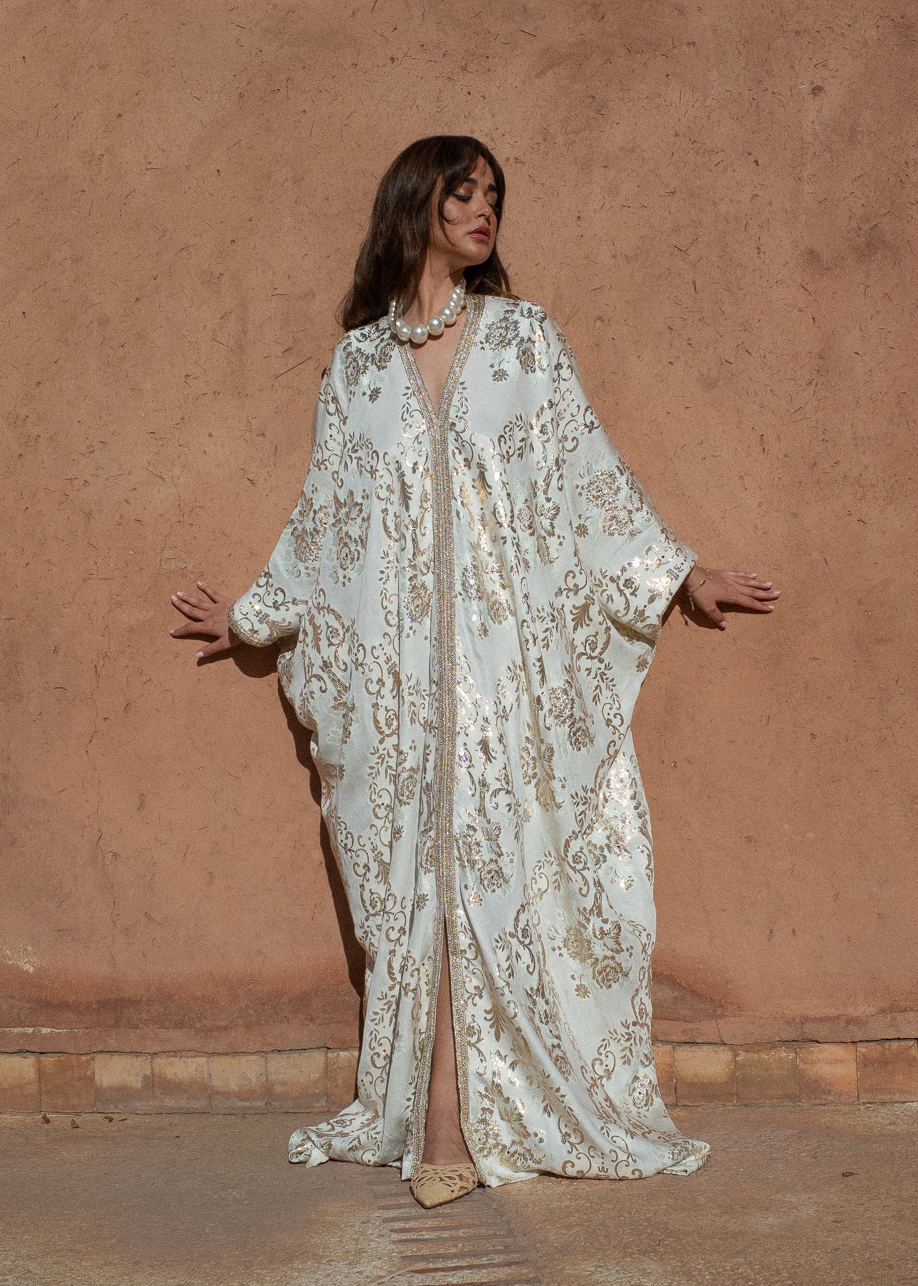 ADAMA SILK KAFTAN / UNIQUE PIECE