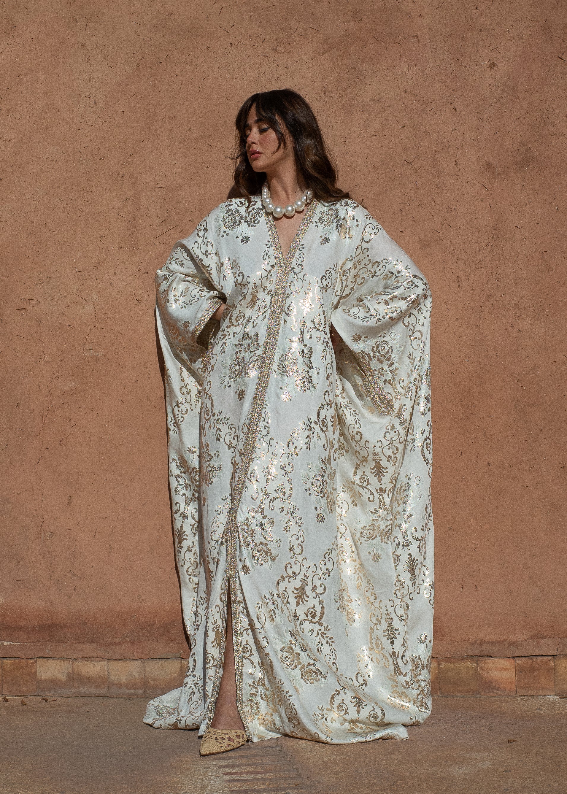 ADAMA SILK KAFTAN / UNIQUE PIECE