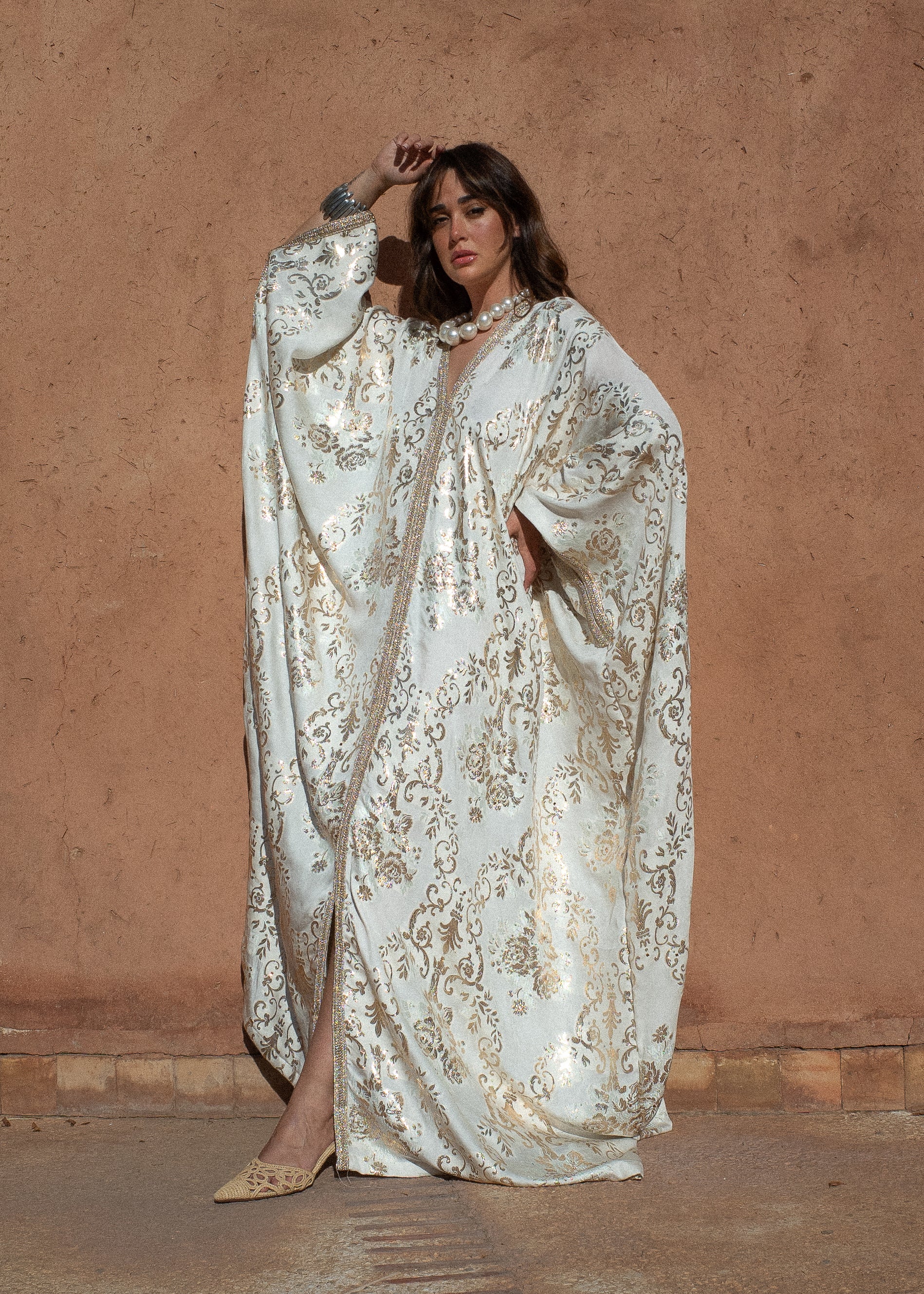 ADAMA SILK KAFTAN / UNIQUE PIECE