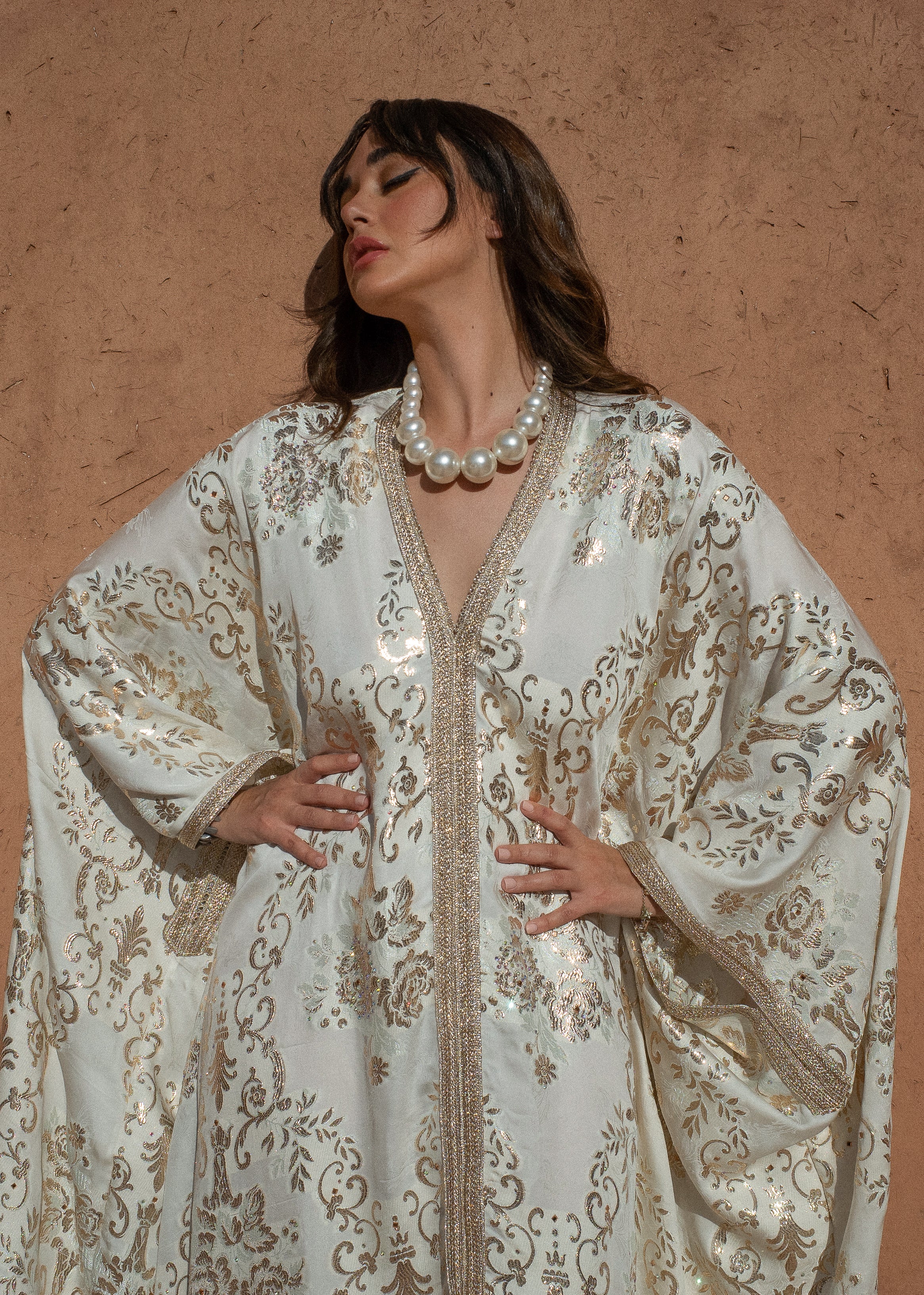 ADAMA SILK KAFTAN / UNIQUE PIECE