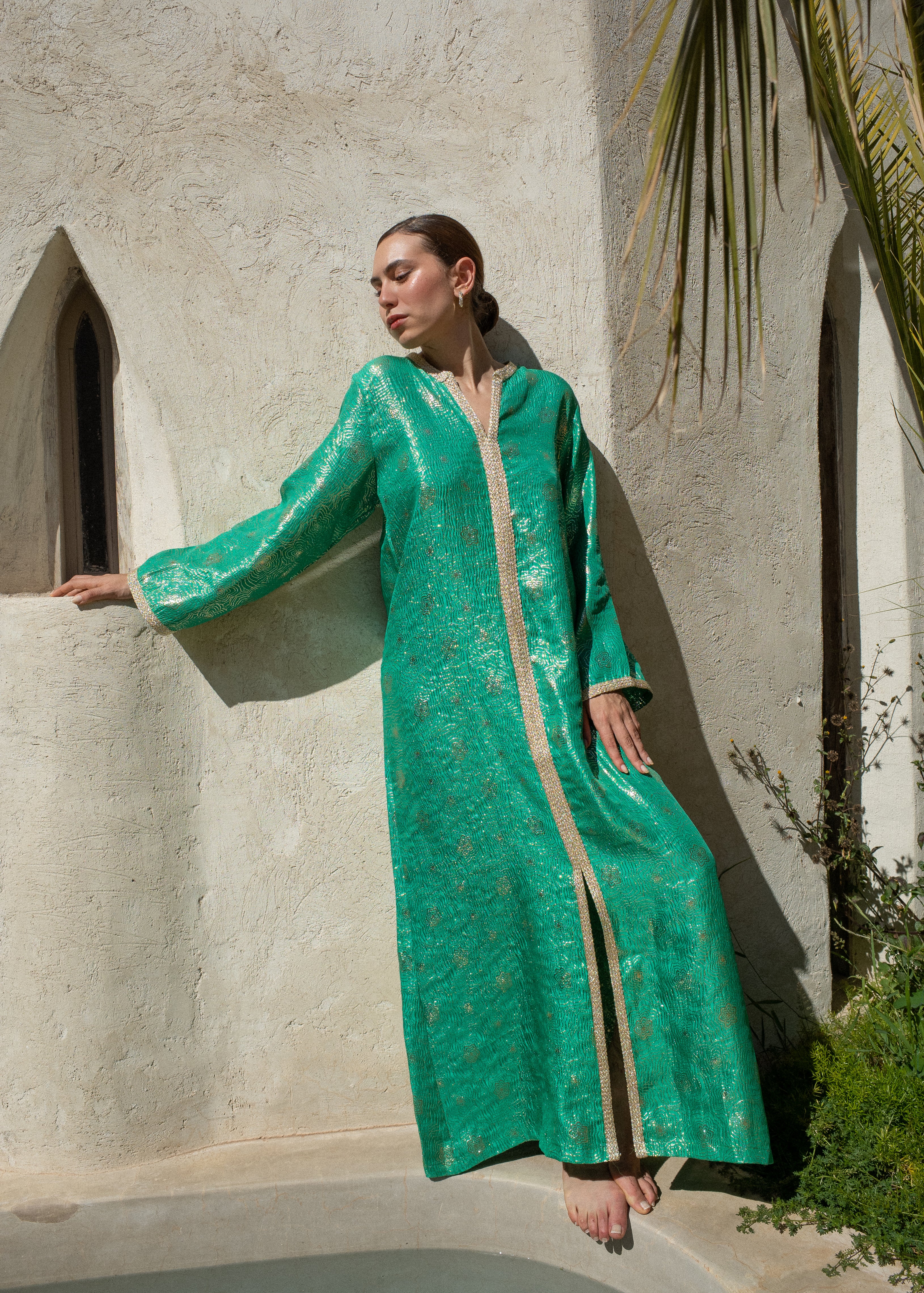 LOUNA SILK KAFTAN