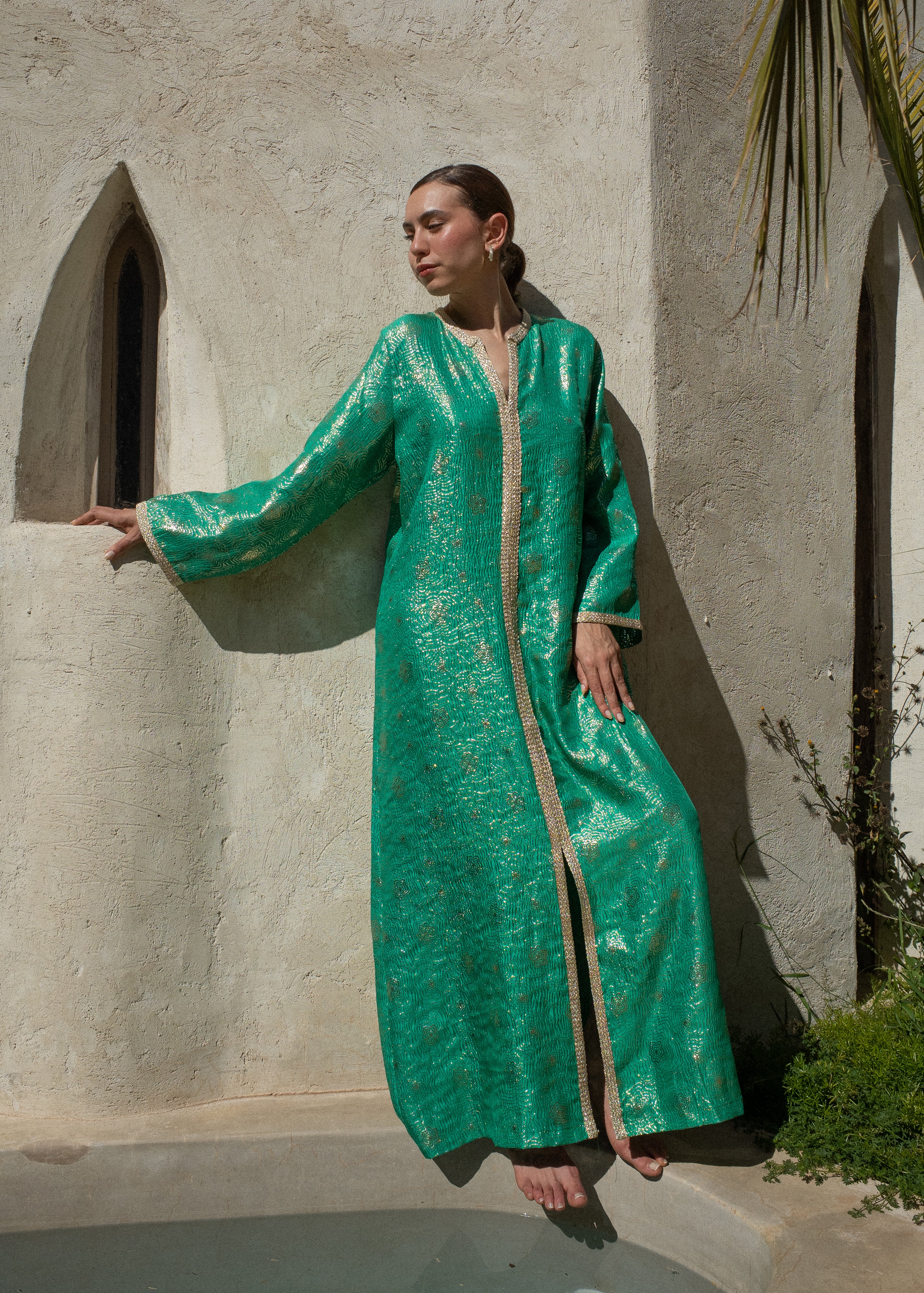 LOUNA SILK KAFTAN